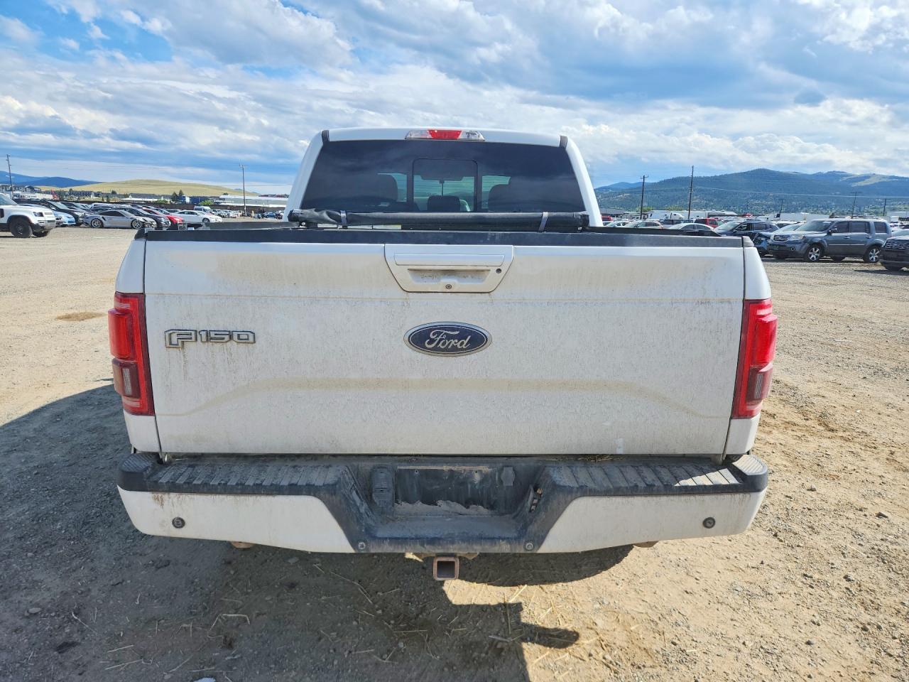 2015 Ford F150 Supercrew White vin: 1FTEW1EG9FFA42415