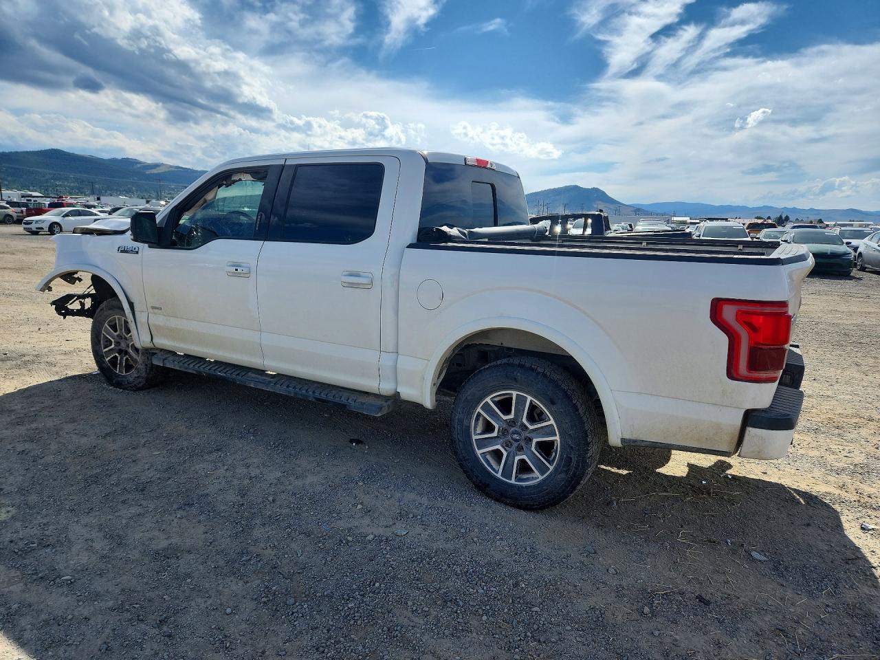 2015 Ford F150 Supercrew White vin: 1FTEW1EG9FFA42415