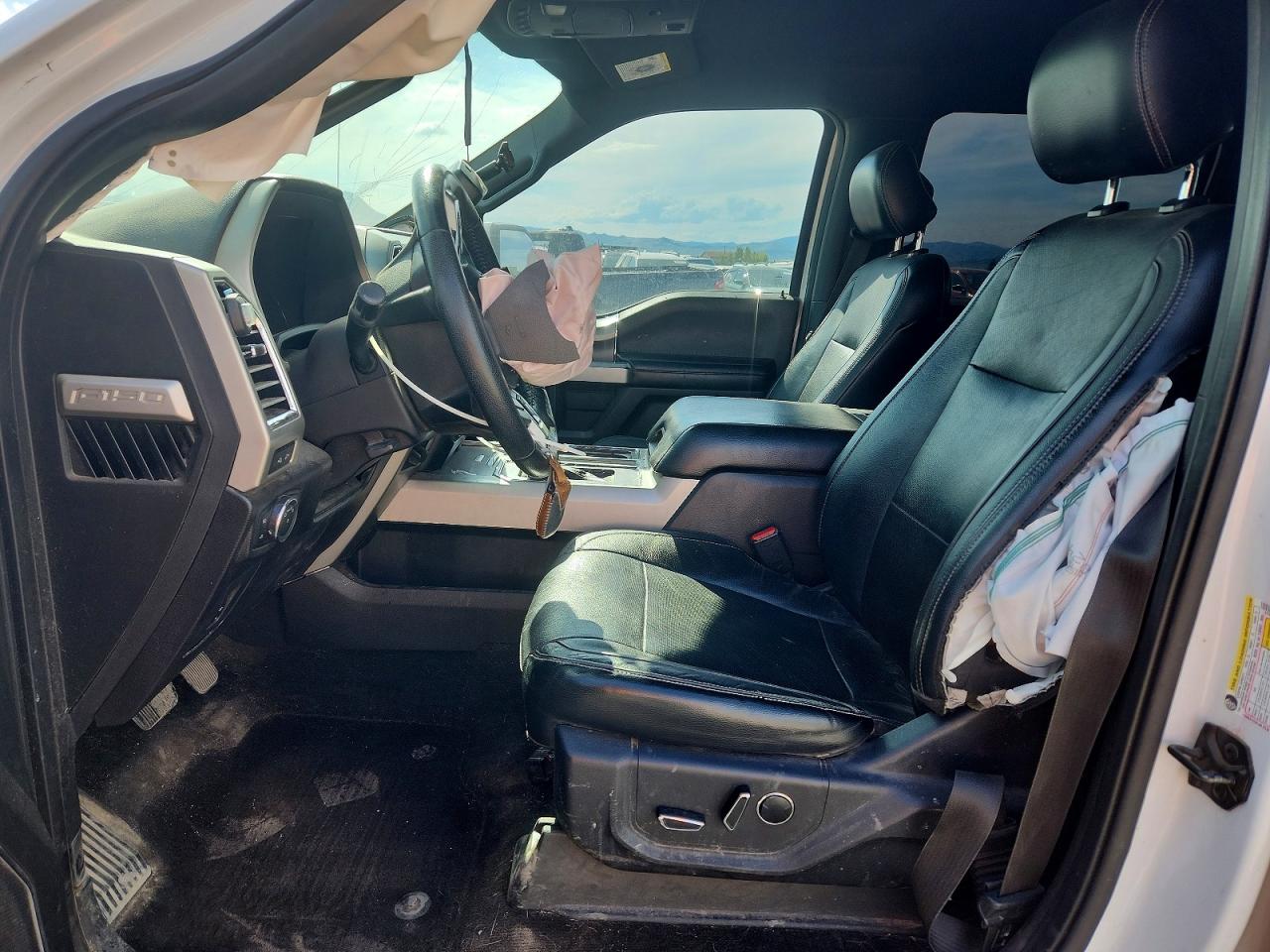 2015 Ford F150 Supercrew White vin: 1FTEW1EG9FFA42415