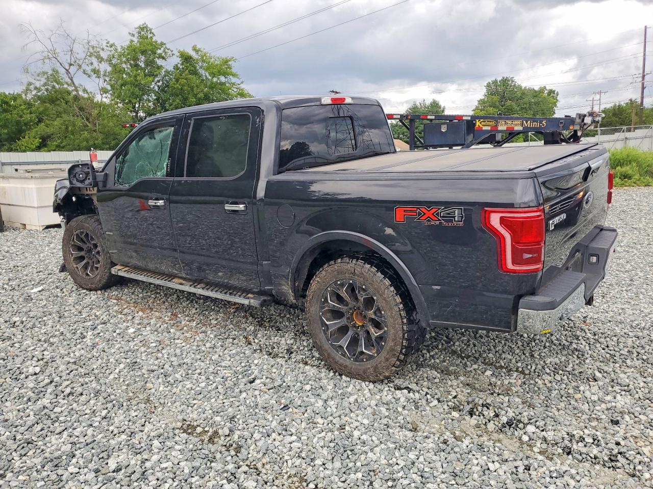 2015 Ford F150 Supercrew Black vin: 1FTEW1EG9FFA52314