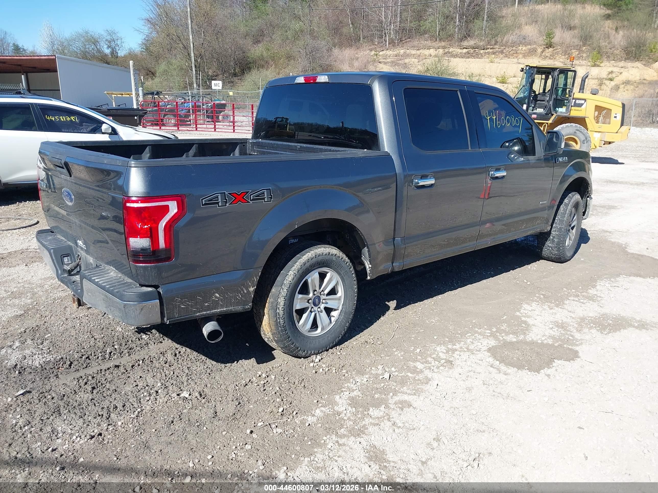 2015 Ford F-150 Xlt Gray vin: 1FTEW1EG9FFA73521