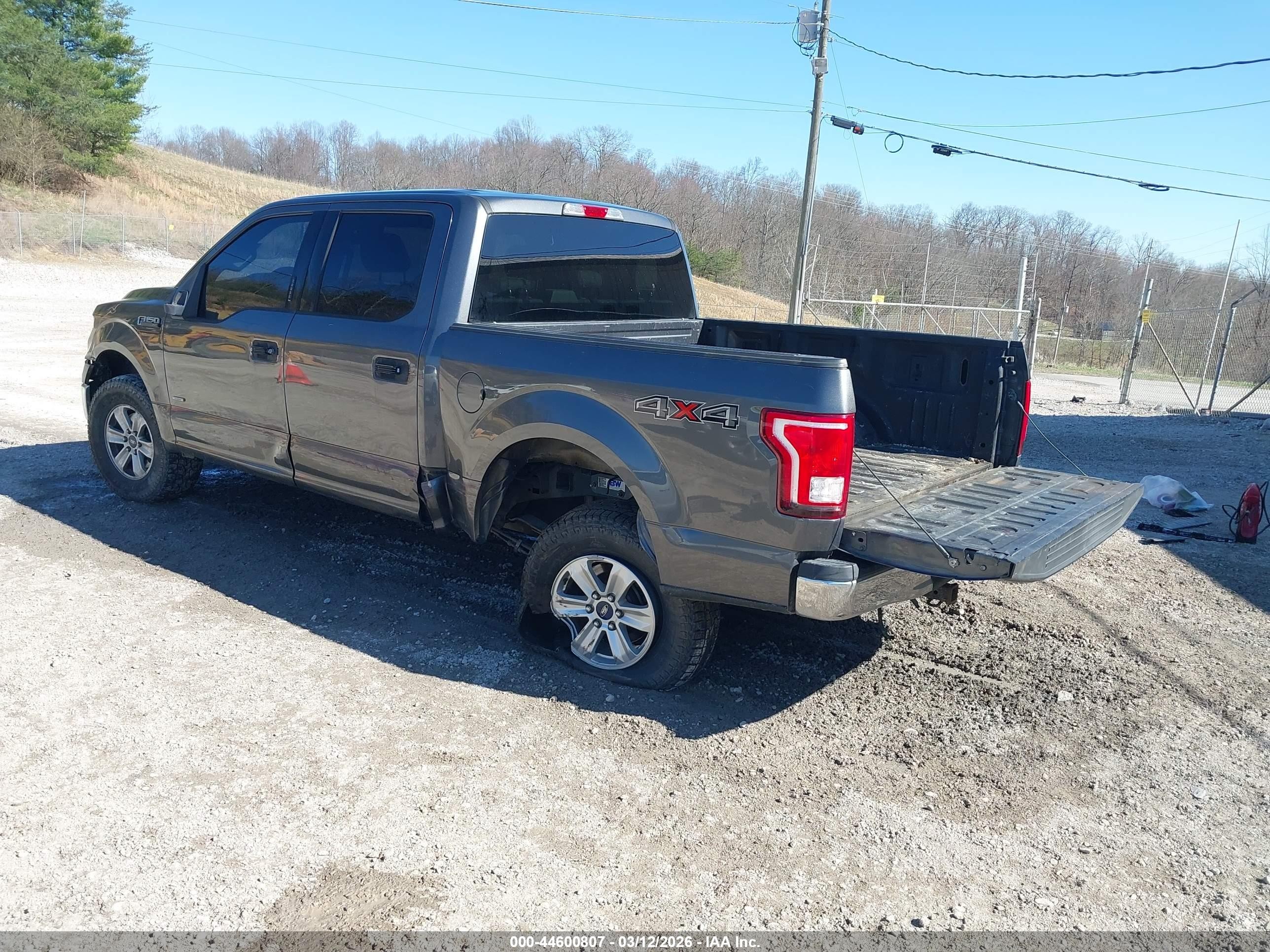 2015 Ford F-150 Xlt Gray vin: 1FTEW1EG9FFA73521
