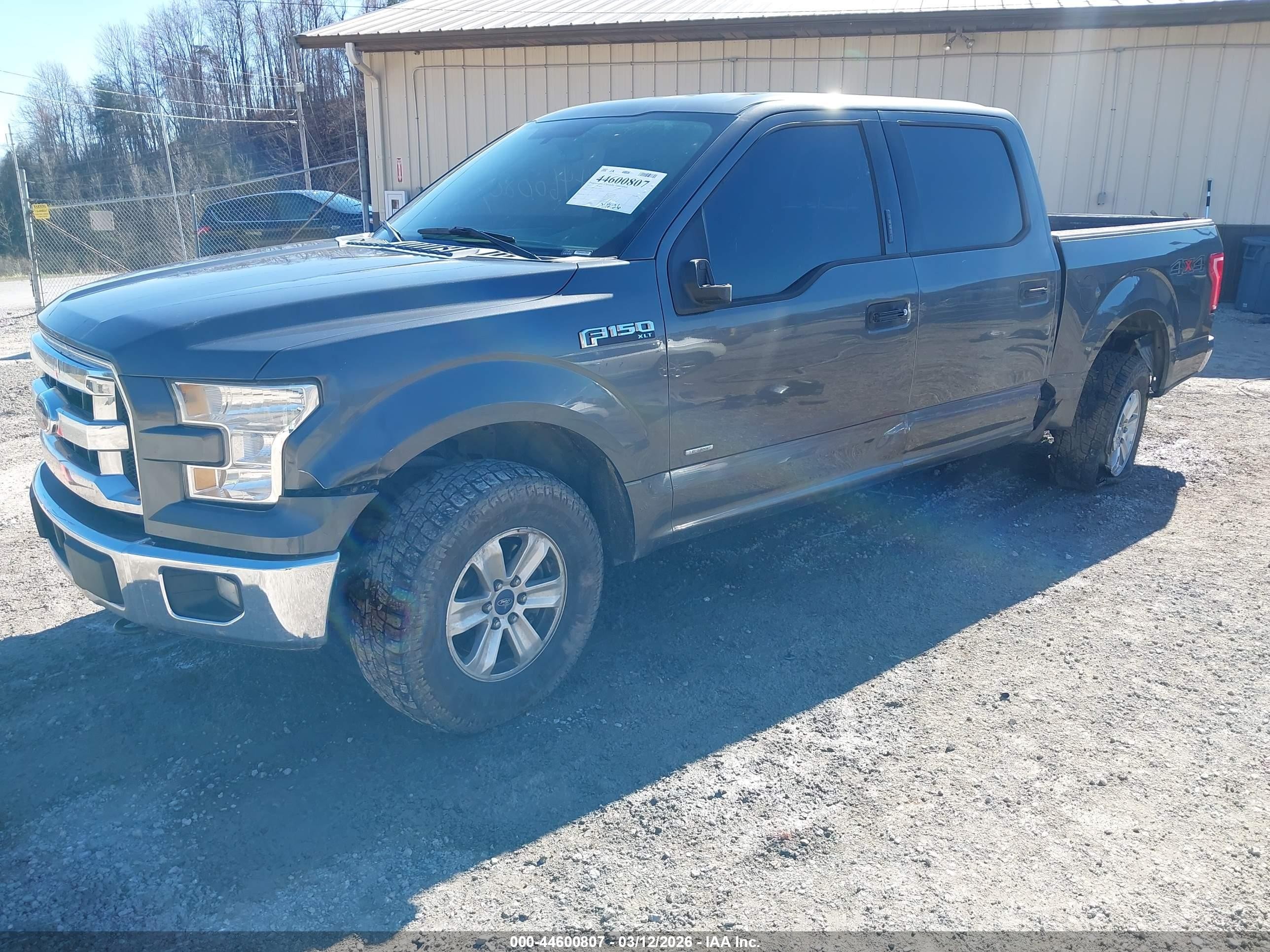 2015 Ford F-150 Xlt Gray vin: 1FTEW1EG9FFA73521