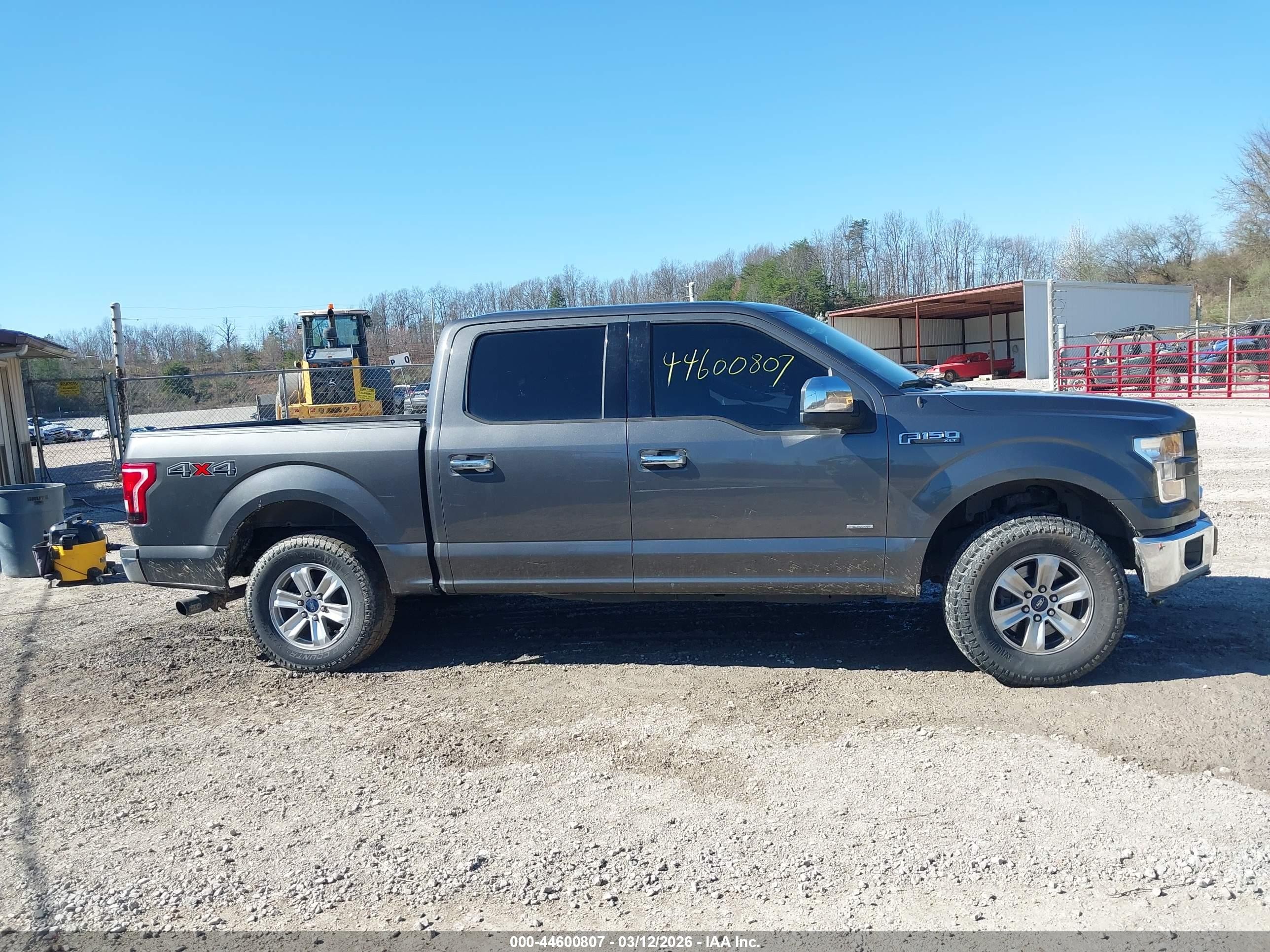 2015 Ford F-150 Xlt Gray vin: 1FTEW1EG9FFA73521