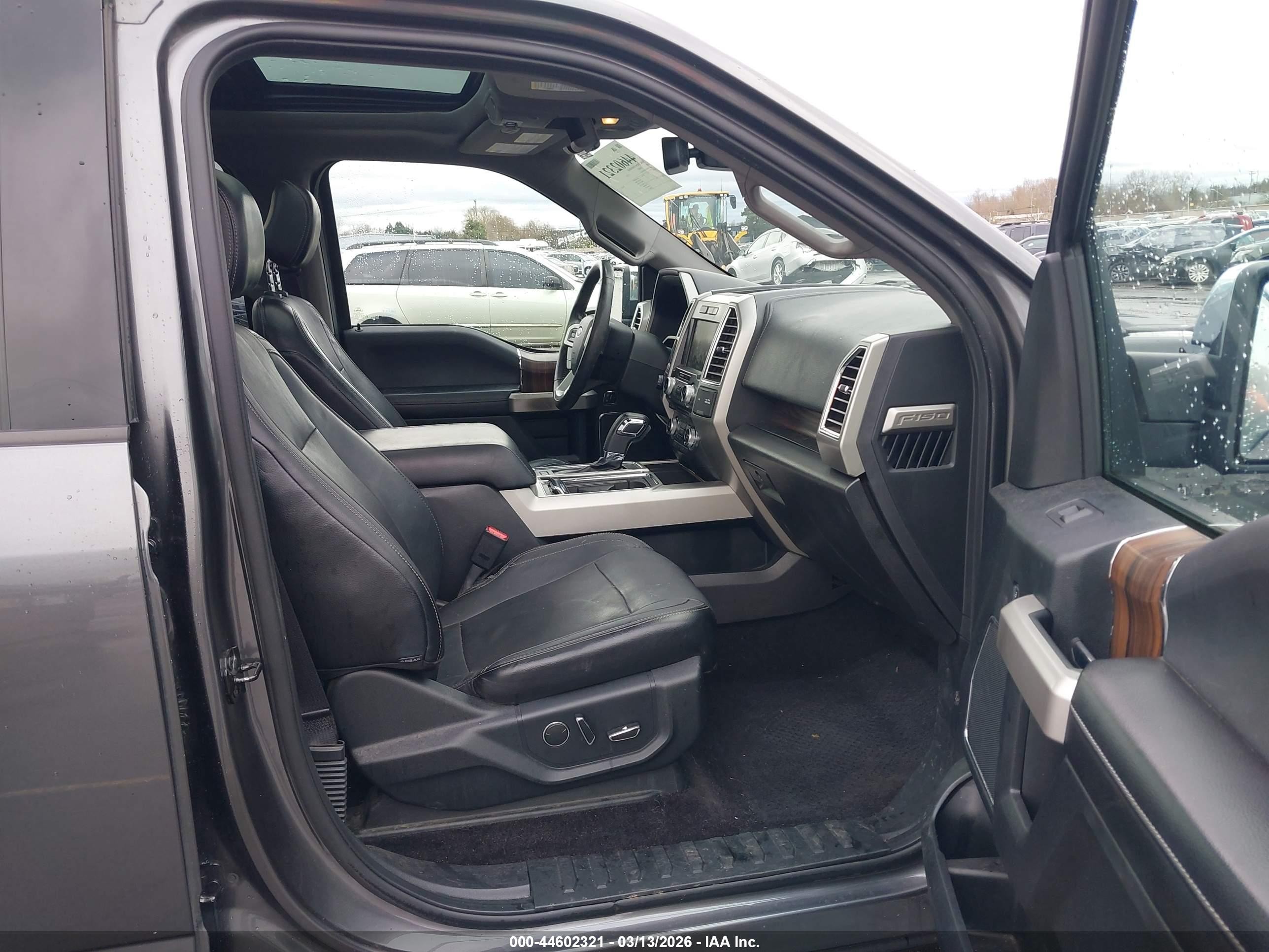 2015 Ford F-150 Lariat Black vin: 1FTEW1EG9FFB41462