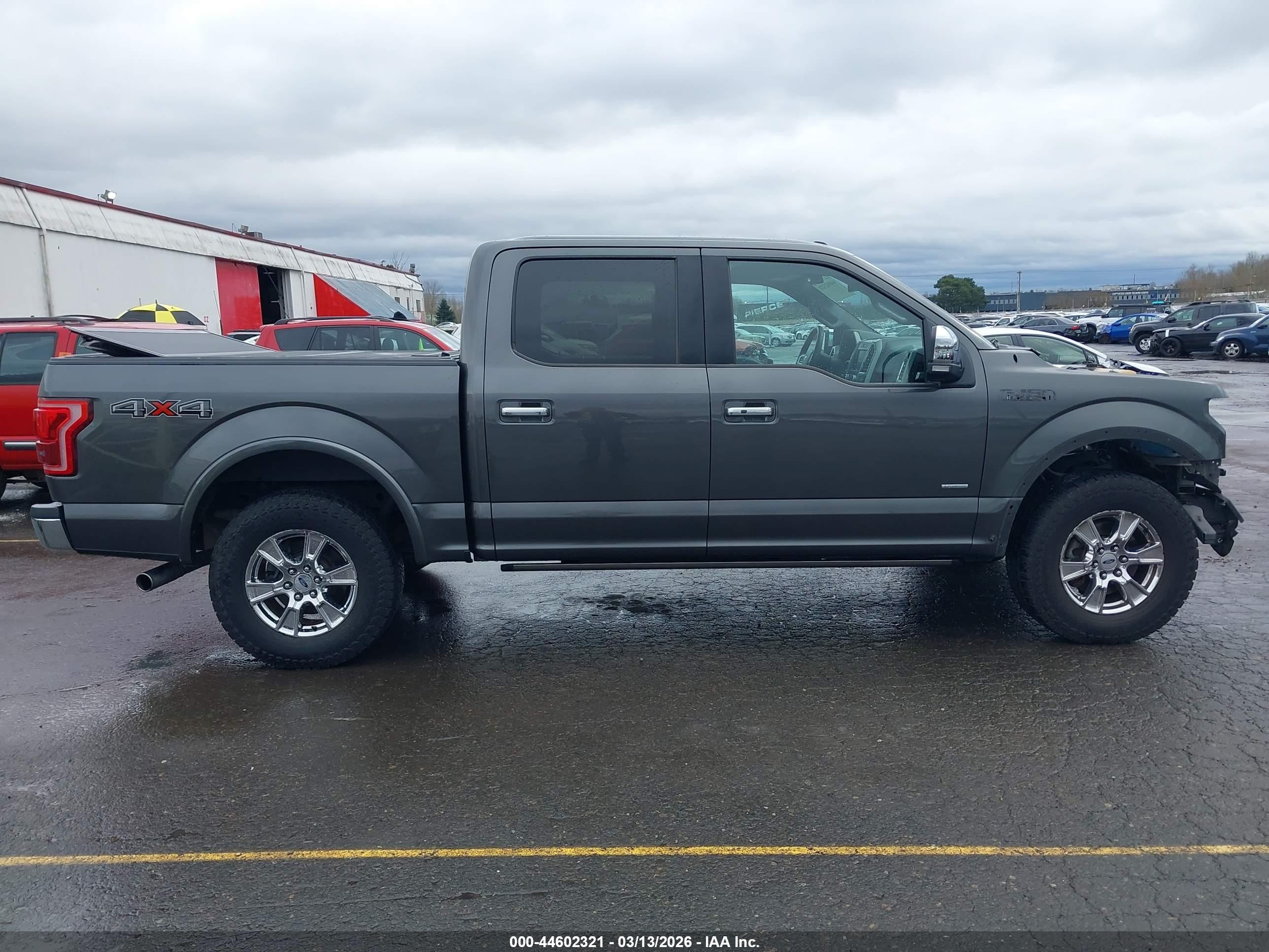 2015 Ford F-150 Lariat Black vin: 1FTEW1EG9FFB41462