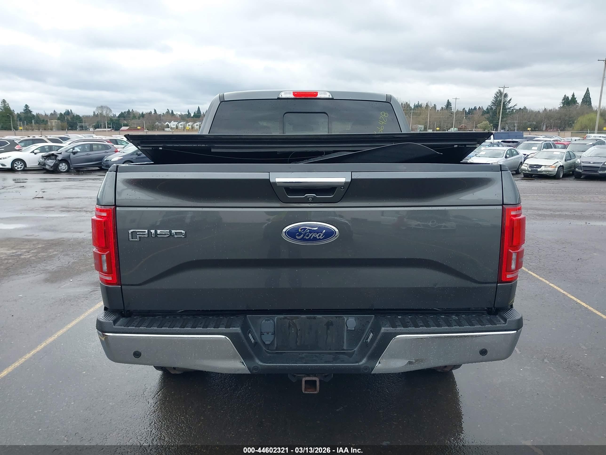 2015 Ford F-150 Lariat Black vin: 1FTEW1EG9FFB41462