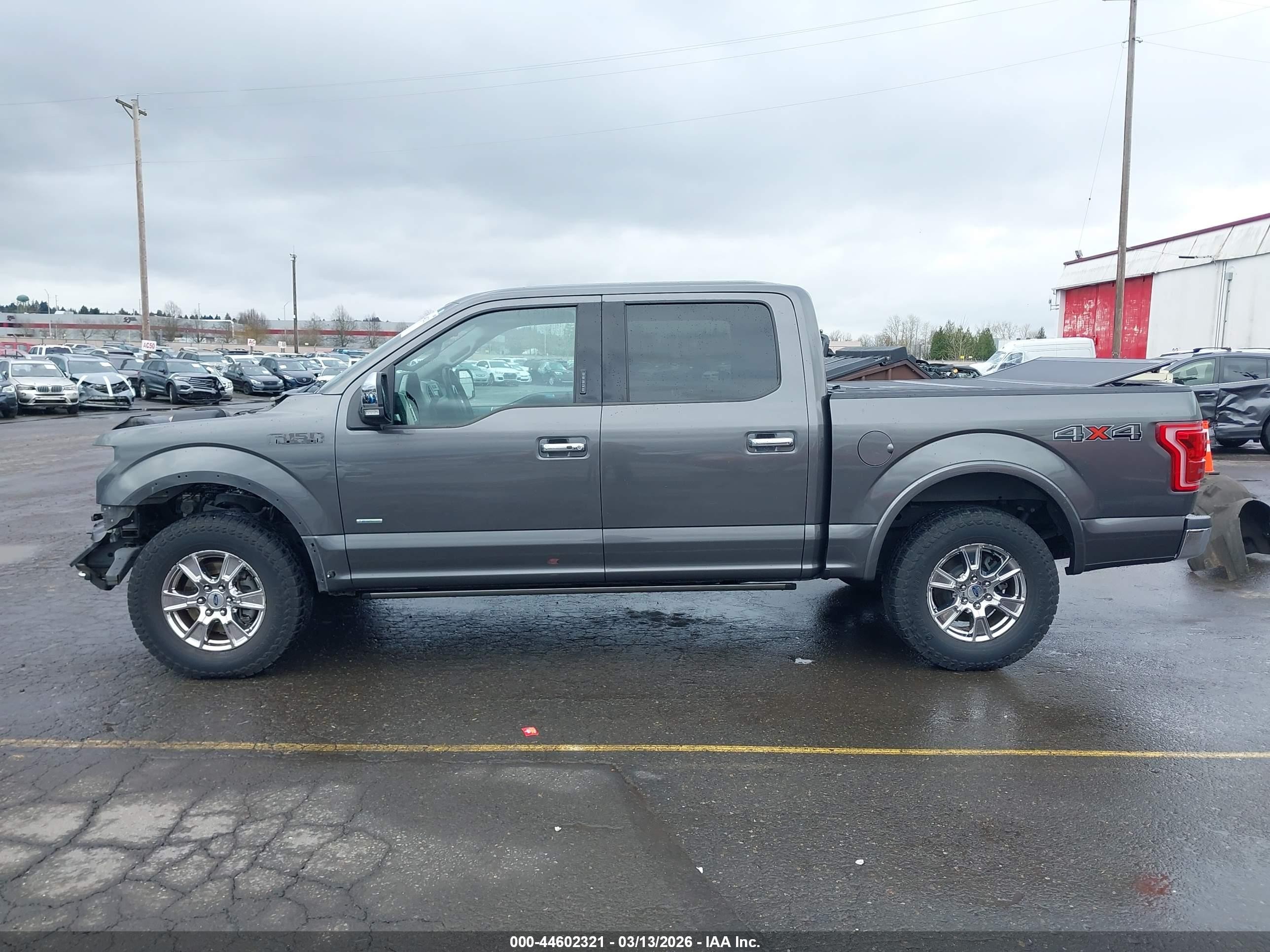 2015 Ford F-150 Lariat Black vin: 1FTEW1EG9FFB41462