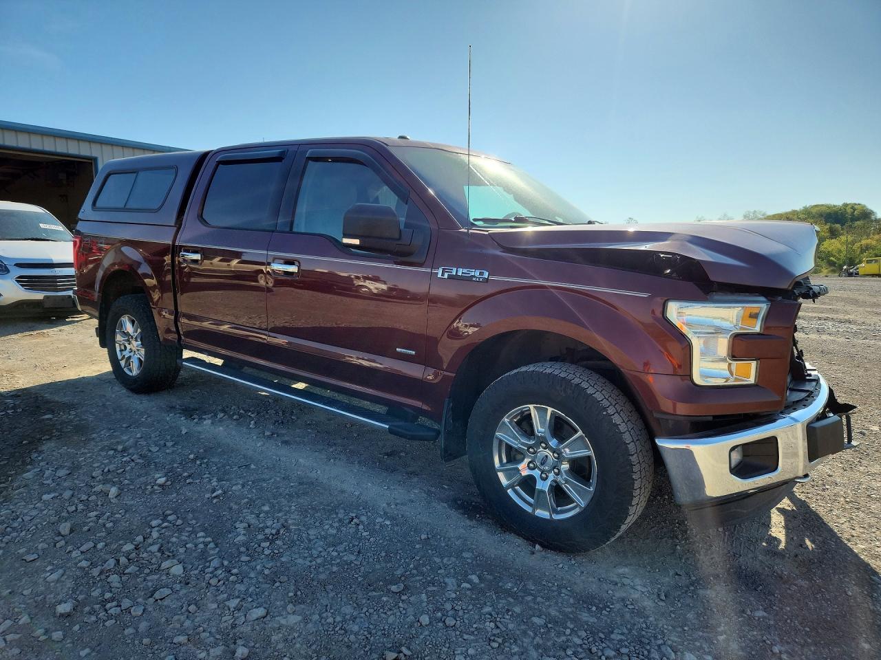 2015 Ford F150 Supercrew Brown vin: 1FTEW1EG9FFB65728