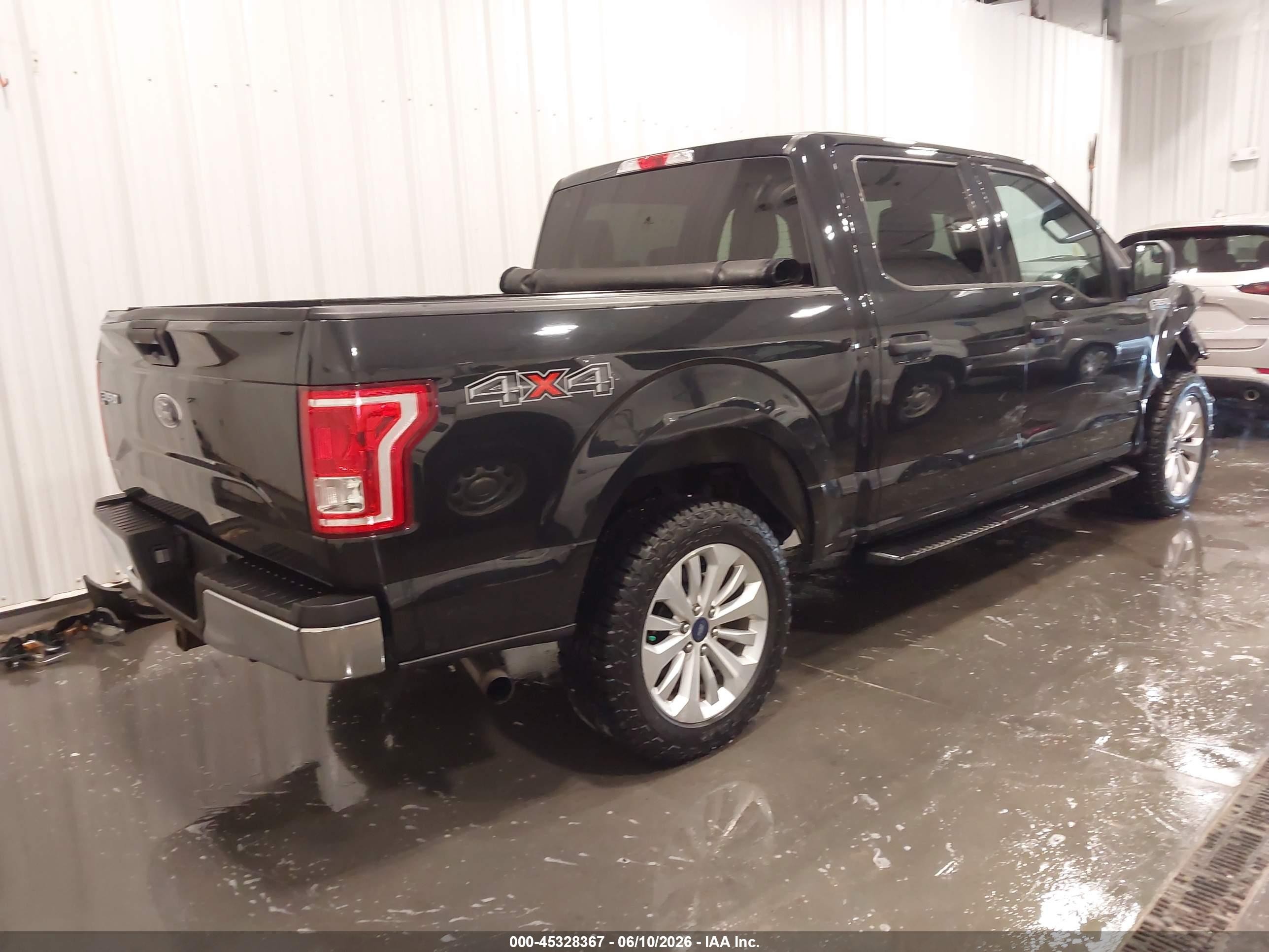 2015 Ford F-150 Xlt Black vin: 1FTEW1EG9FFB79659