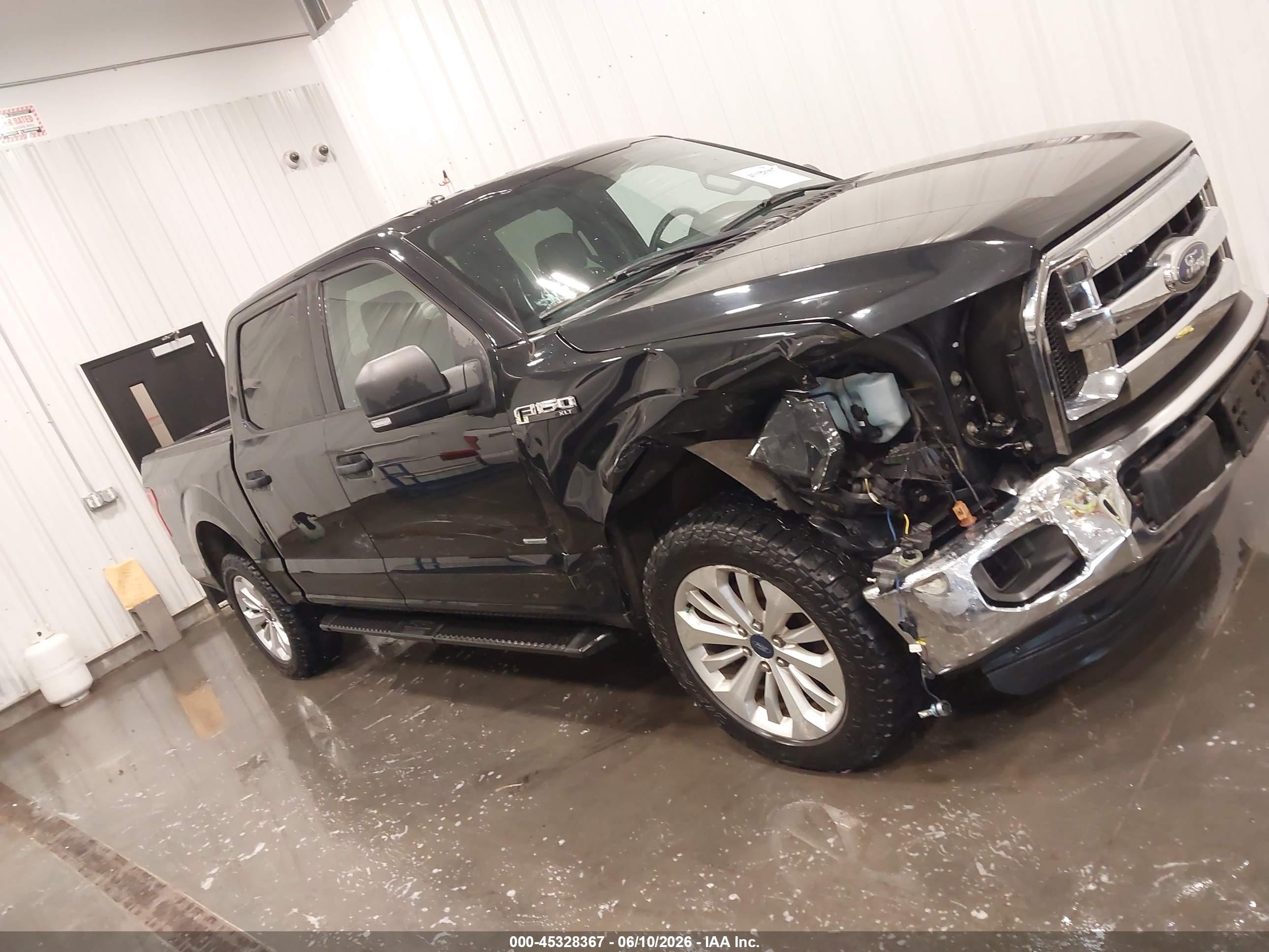 2015 Ford F-150 Xlt Black vin: 1FTEW1EG9FFB79659