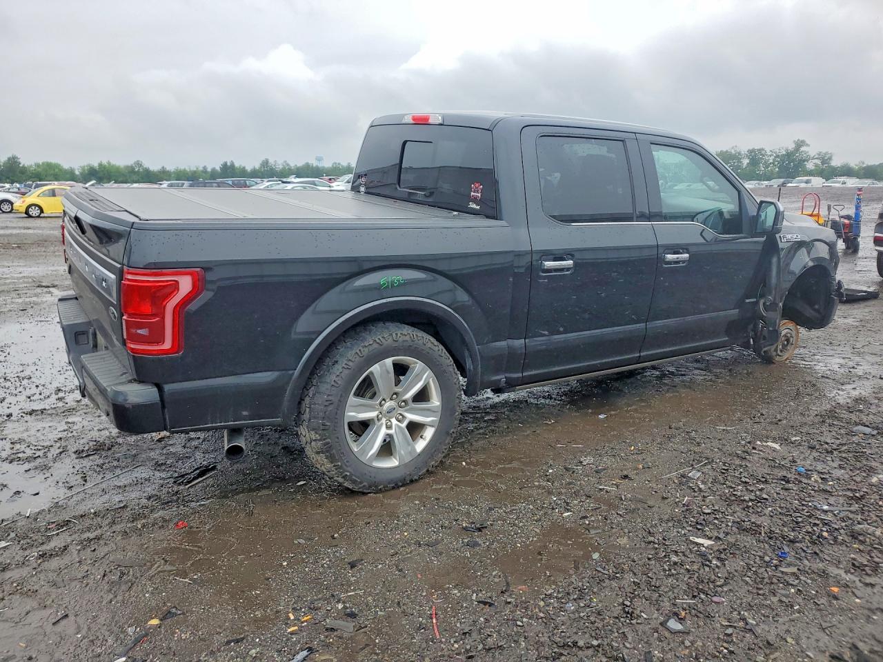 2015 Ford F150 Supercrew Black vin: 1FTEW1EG9FFB80391