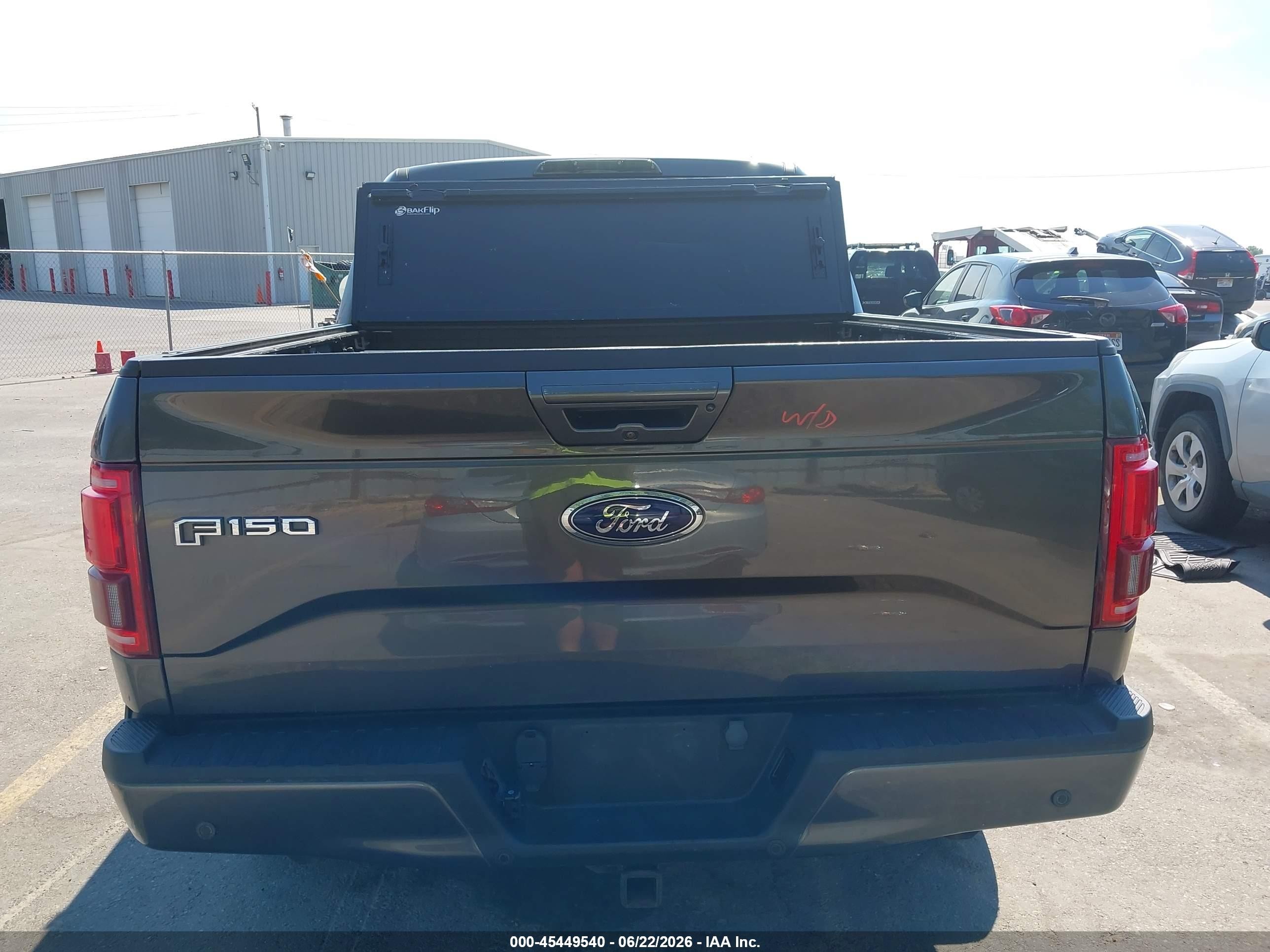 2015 Ford F-150 King Ranch/lariat/platinum/xl/xlt Gray vin: 1FTEW1EG9FFC24177