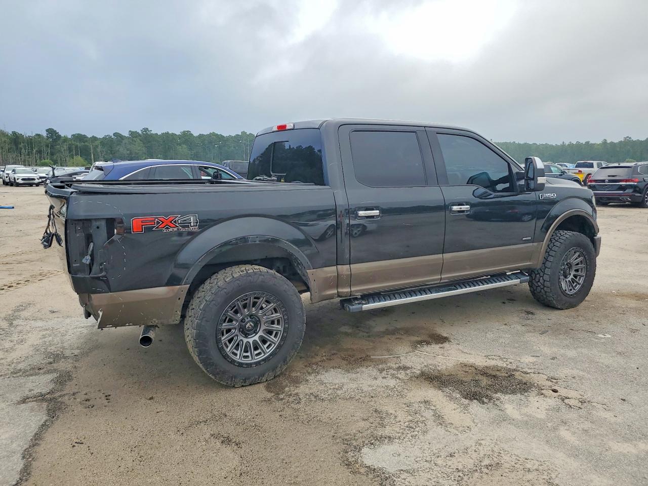 2015 Ford F150 Supercrew Black vin: 1FTEW1EG9FFC29184