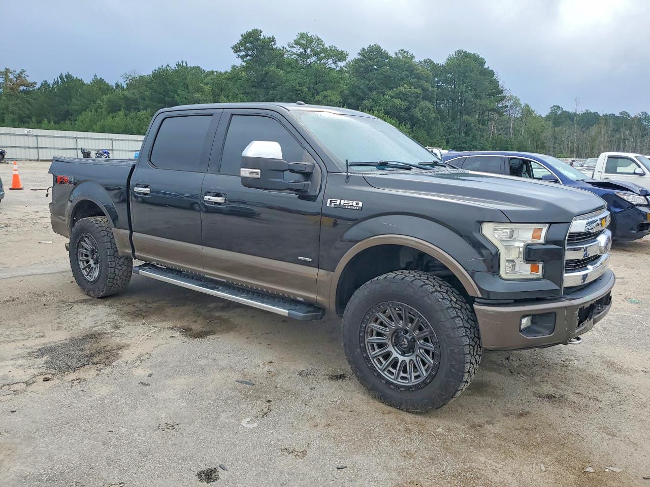 2015 Ford F150 Supercrew Black vin: 1FTEW1EG9FFC29184
