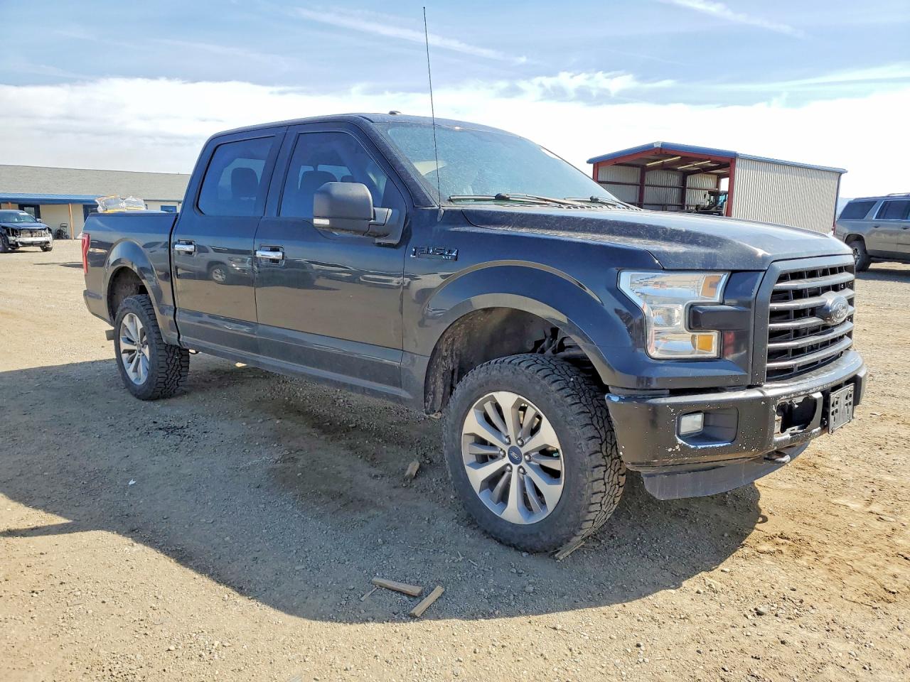 2015 Ford F150 Supercrew Черный vin: 1FTEW1EG9FFC38497
