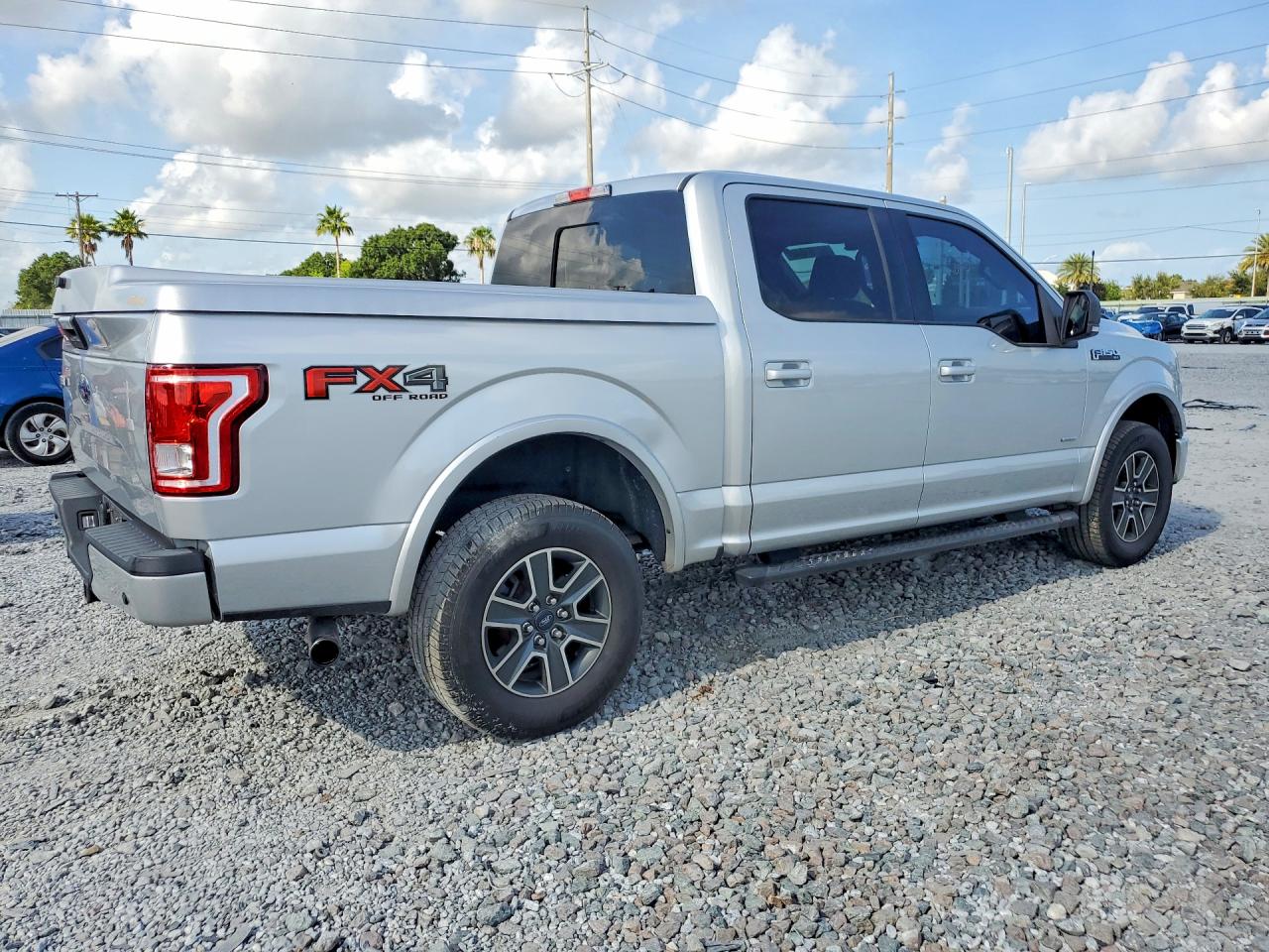 2015 Ford F150 Supercrew Silver vin: 1FTEW1EG9FFC47264