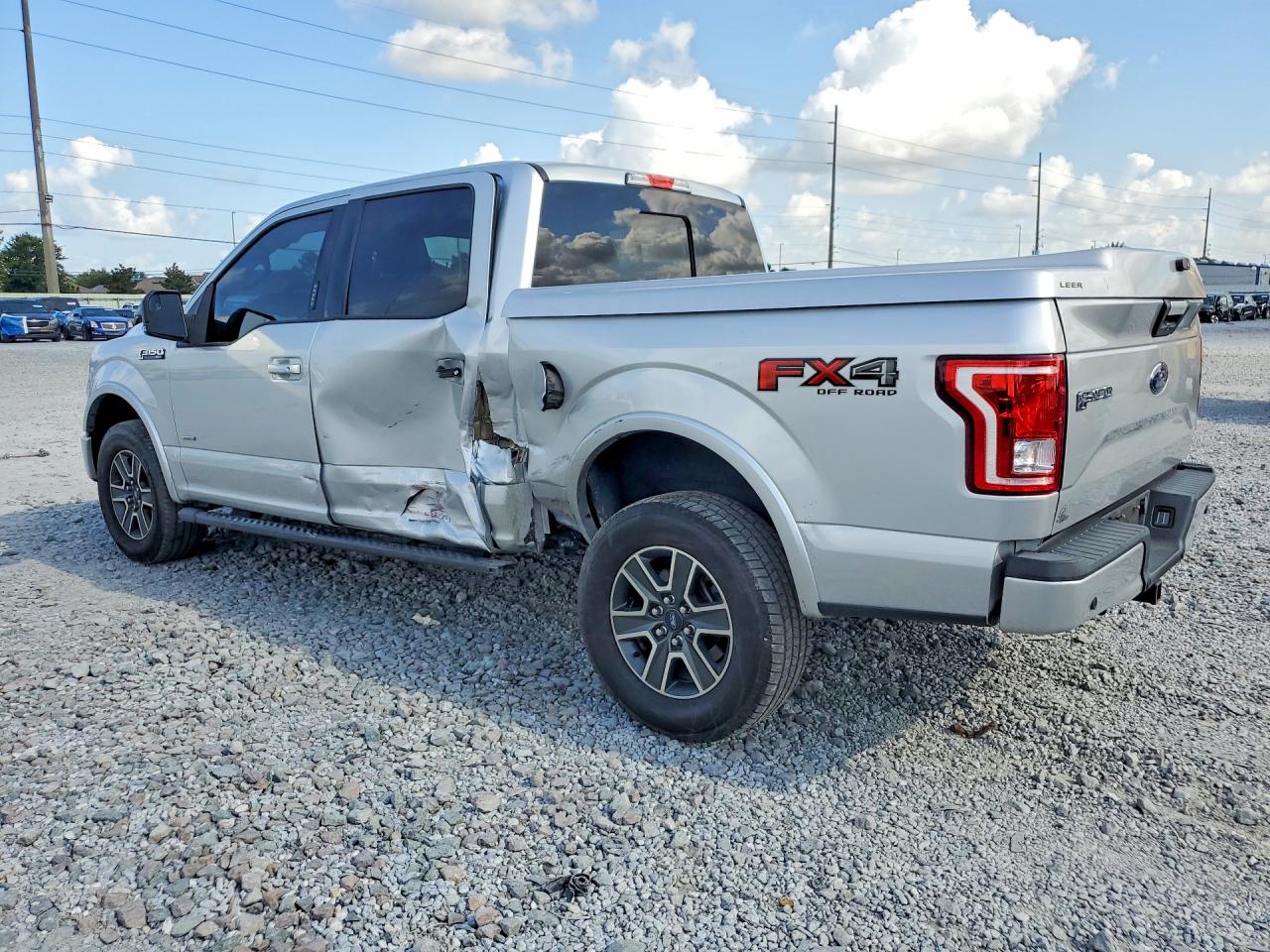 2015 Ford F150 Supercrew Silver vin: 1FTEW1EG9FFC47264