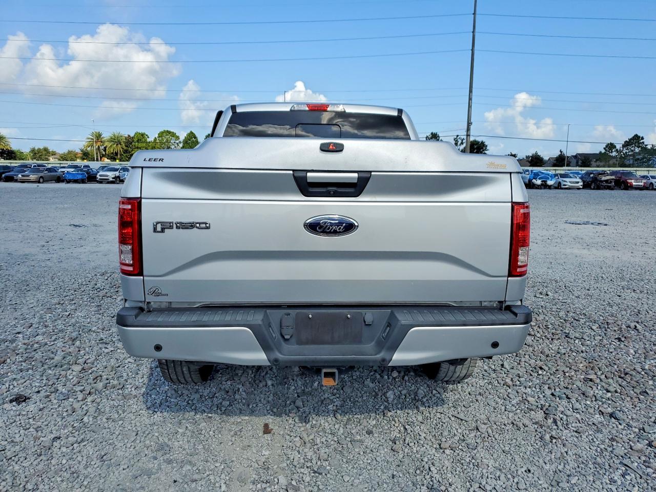 2015 Ford F150 Supercrew Silver vin: 1FTEW1EG9FFC47264