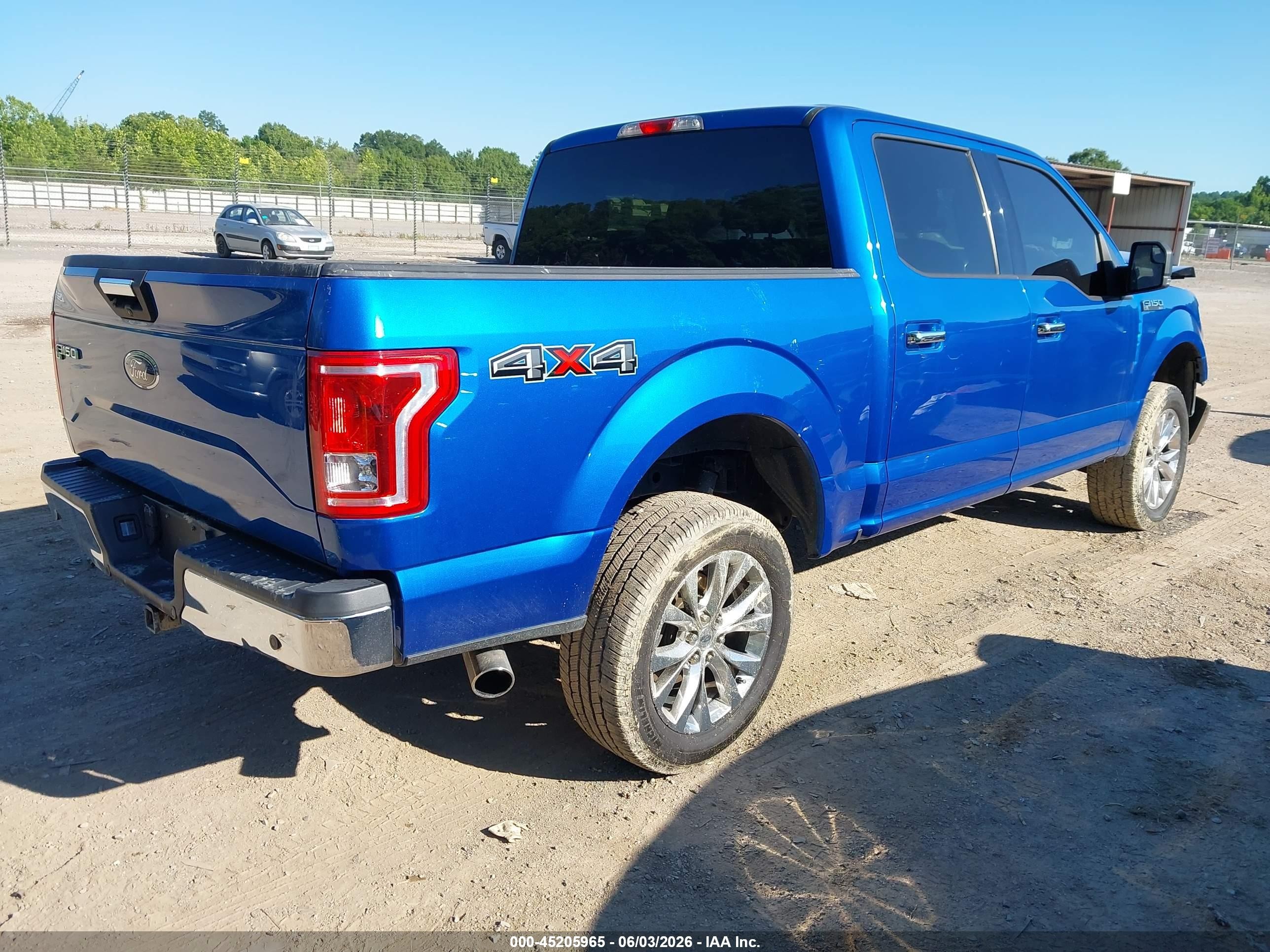 2015 Ford F-150 Xlt Blue vin: 1FTEW1EG9FFC71516