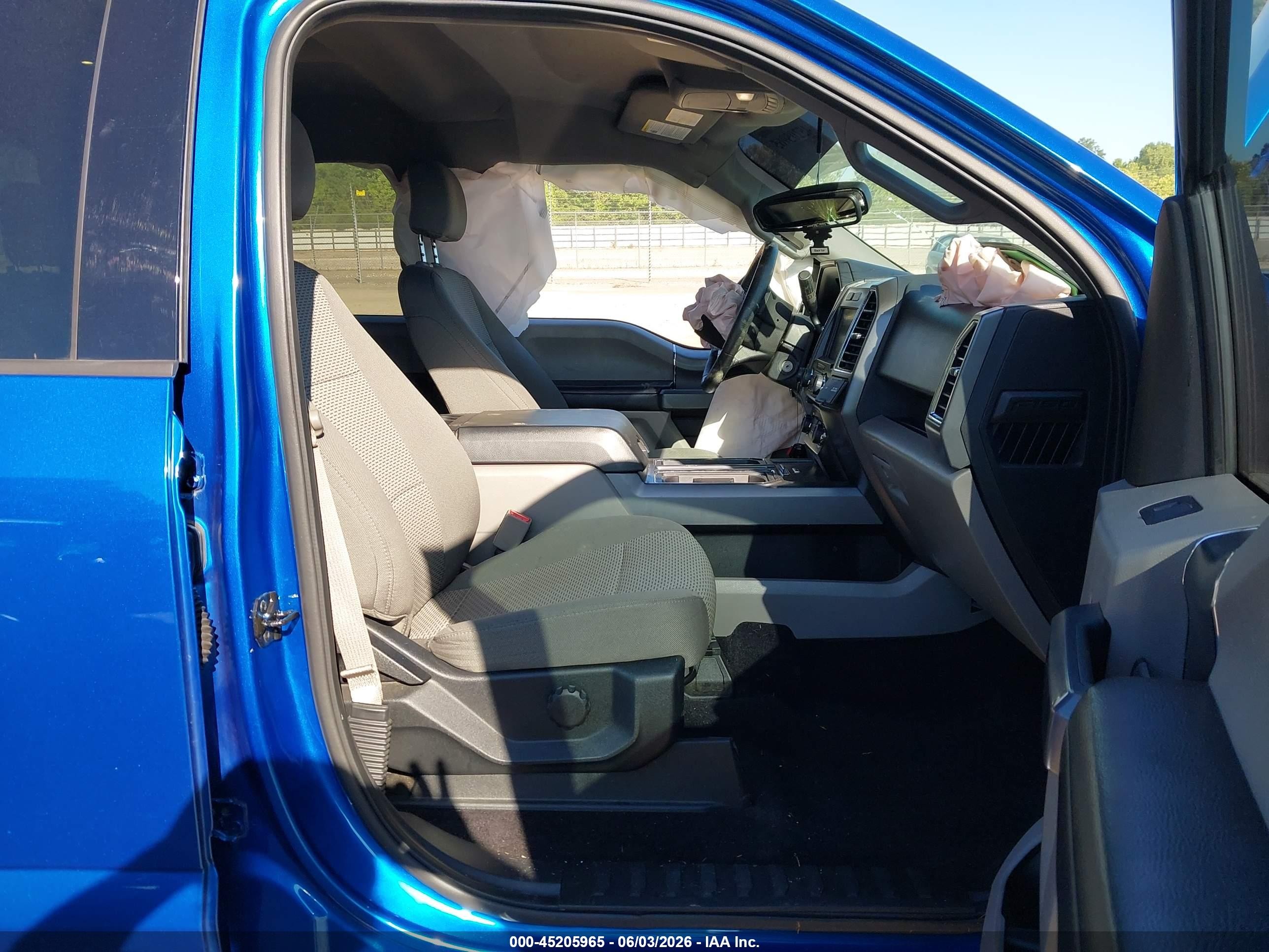 2015 Ford F-150 Xlt Blue vin: 1FTEW1EG9FFC71516