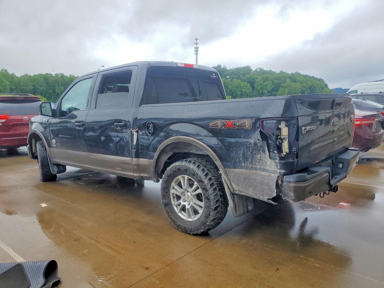 2015 Ford F150 Black vin: 1FTEW1EG9FKD22732