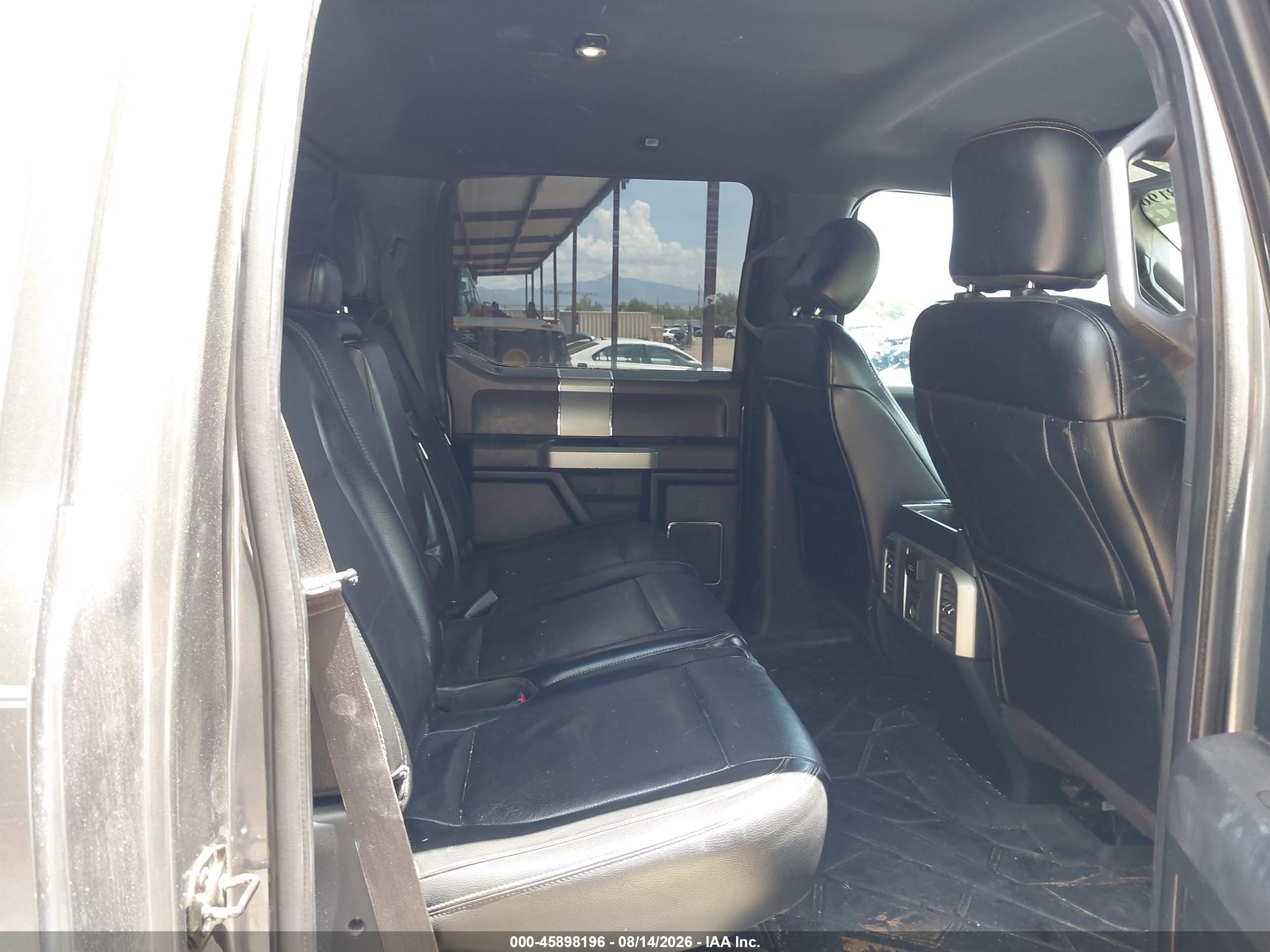 2015 Ford F-150 Lariat Gray vin: 1FTEW1EG9FKD78654