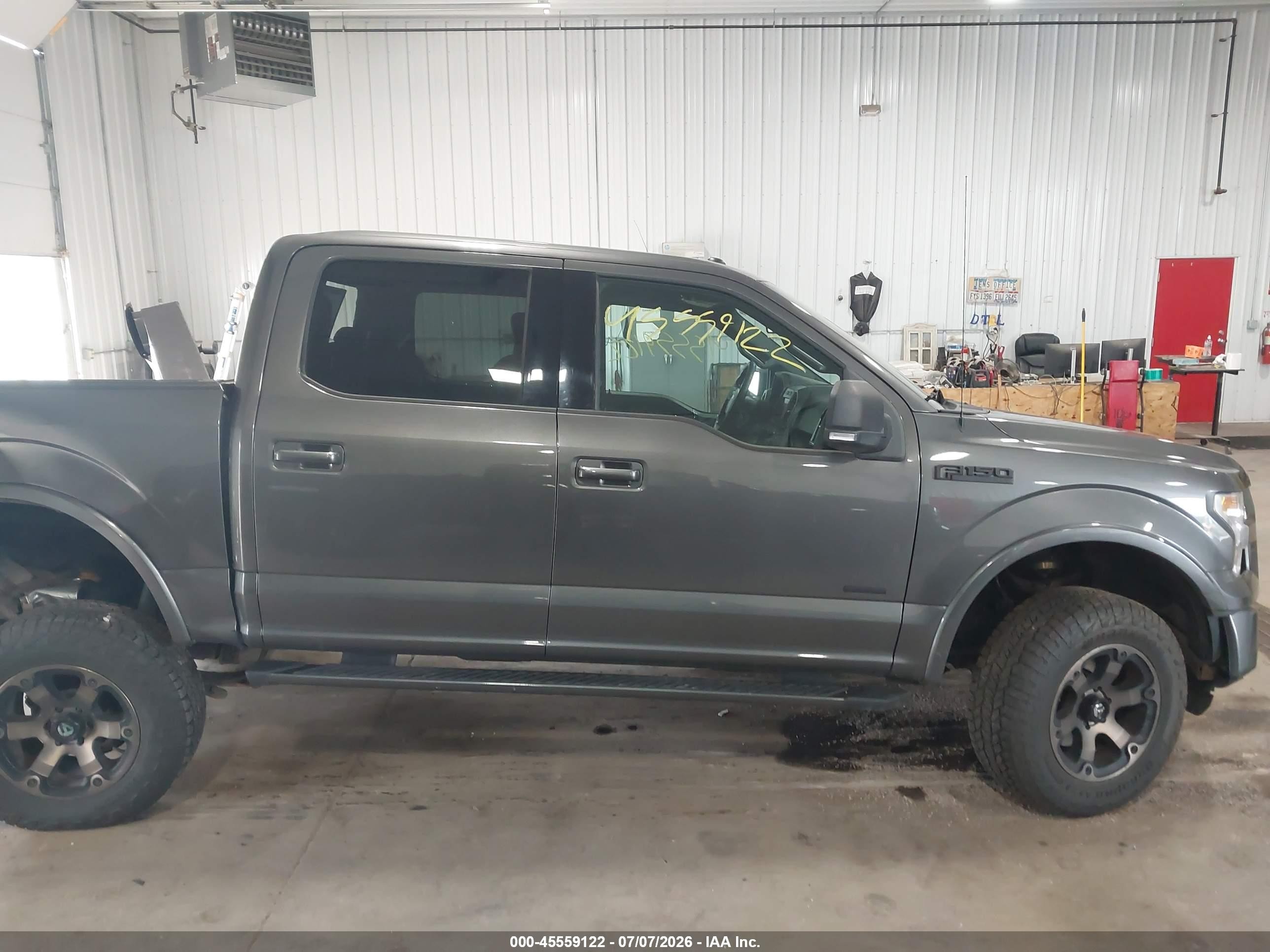2015 Ford F-150 King Ranch/lariat/platinum/xl/xlt Gray vin: 1FTEW1EG9FKF17830