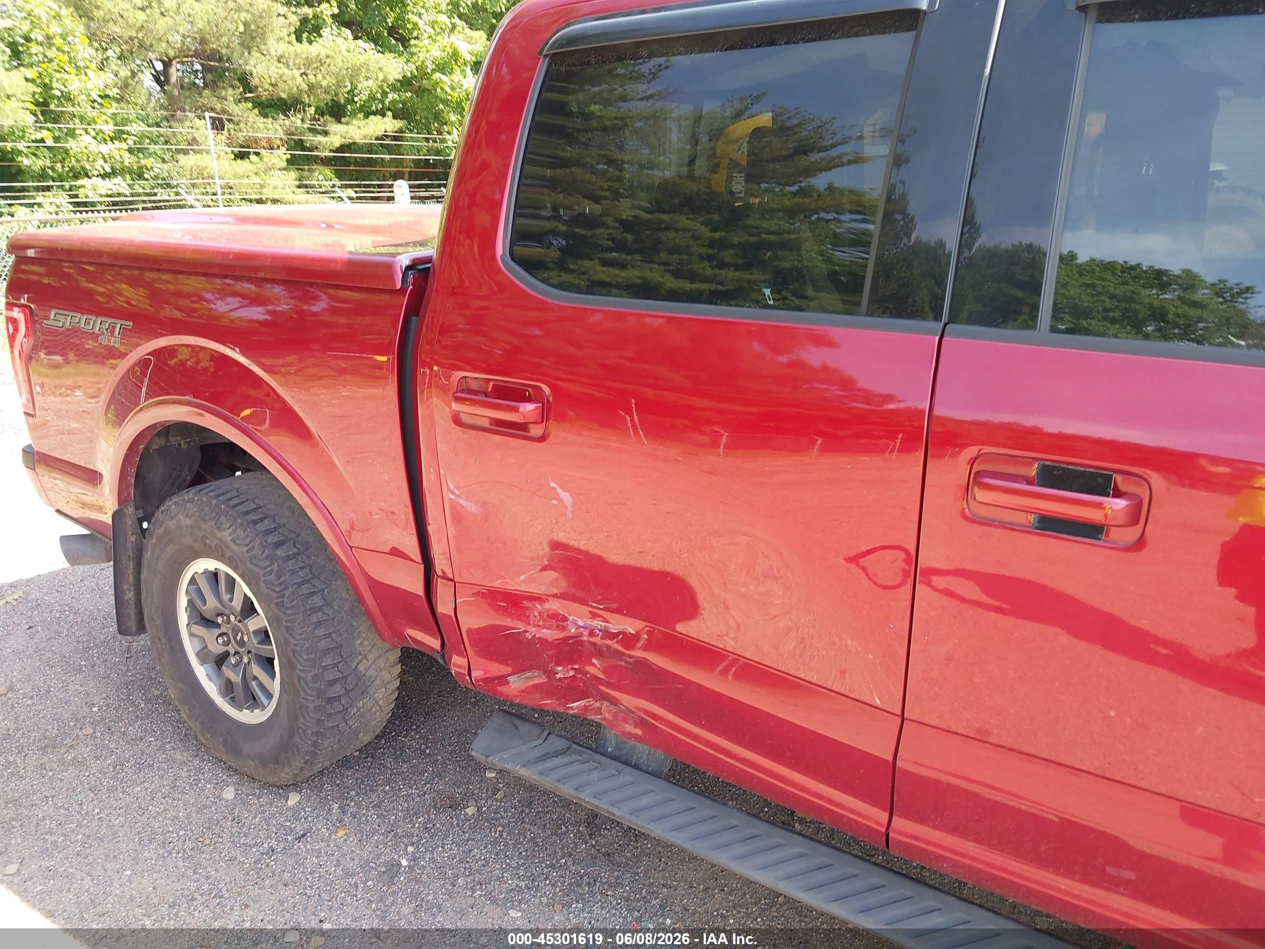 2016 Ford F-150 Xlt Красный vin: 1FTEW1EG9GFA94029