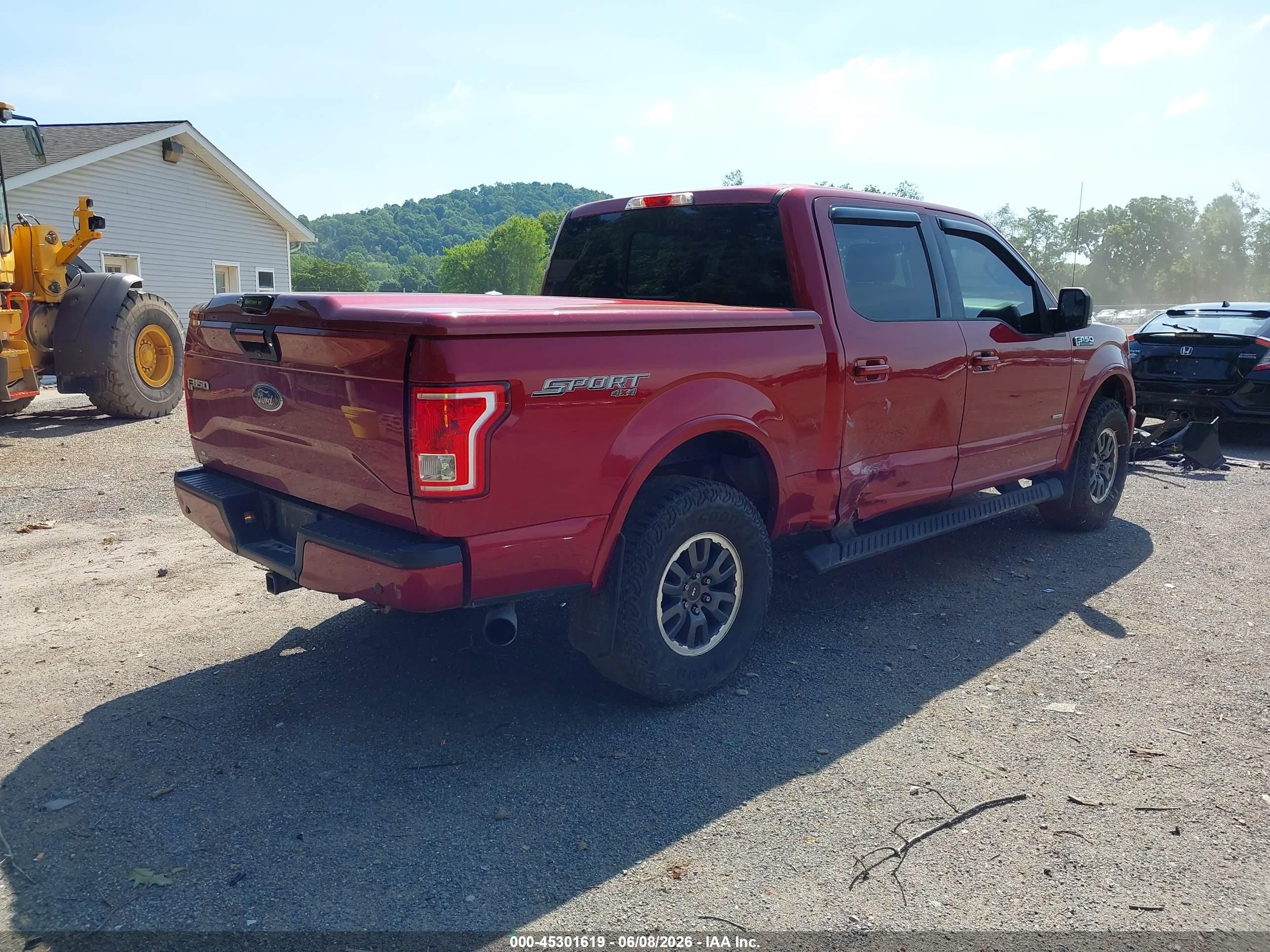 2016 Ford F-150 Xlt Красный vin: 1FTEW1EG9GFA94029