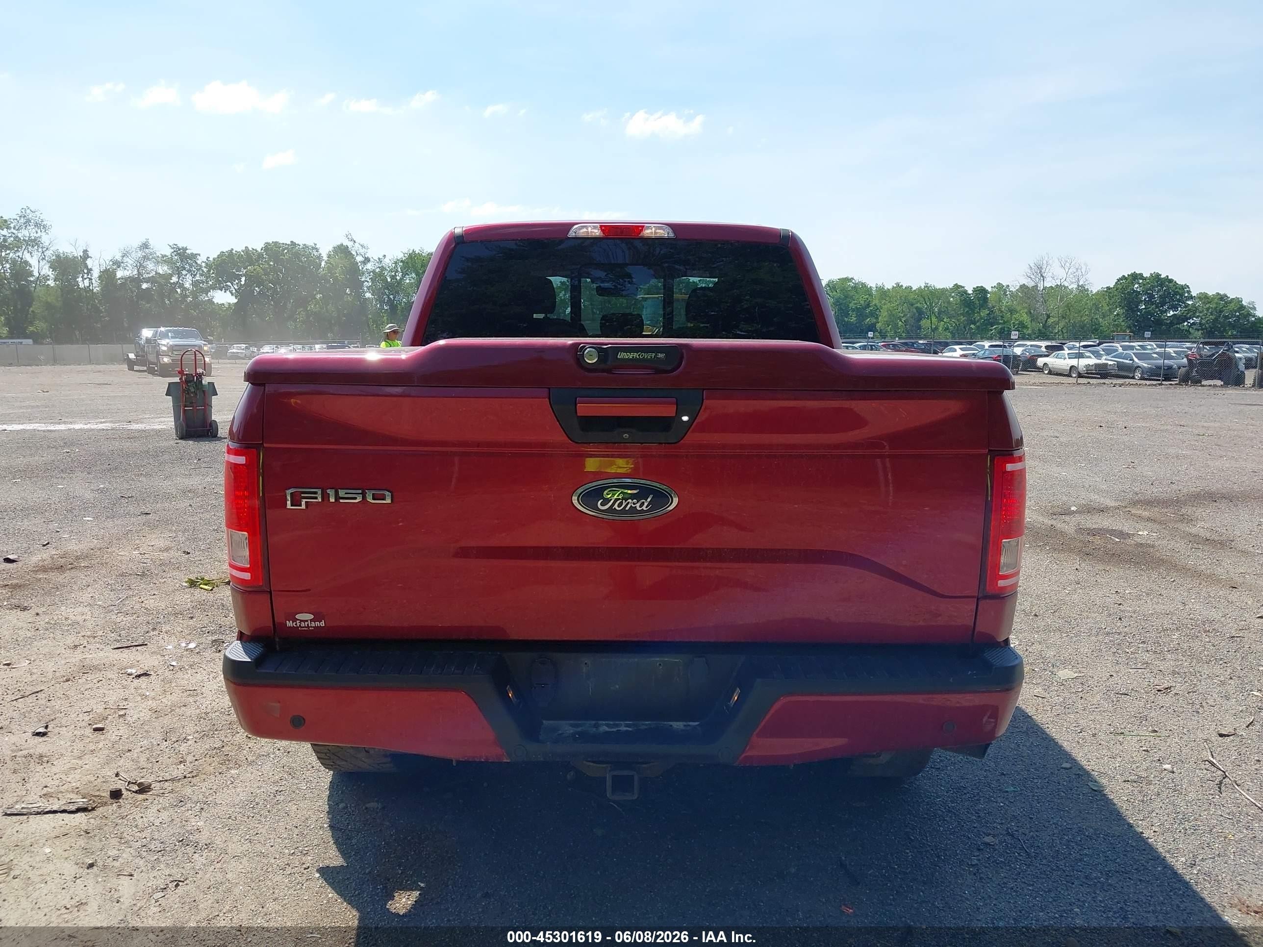 2016 Ford F-150 Xlt Красный vin: 1FTEW1EG9GFA94029
