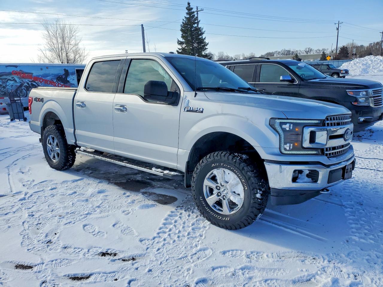 2018 Ford F150 Supercrew Silver vin: 1FTEW1EG9JFB53684