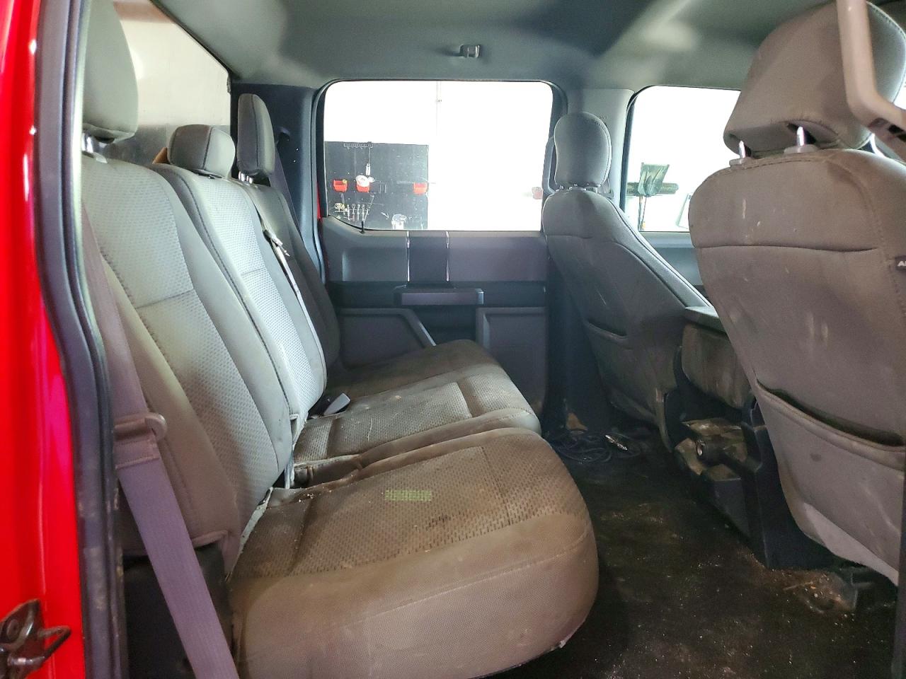 2018 Ford F150 Supercrew Красный vin: 1FTEW1EG9JFC80371