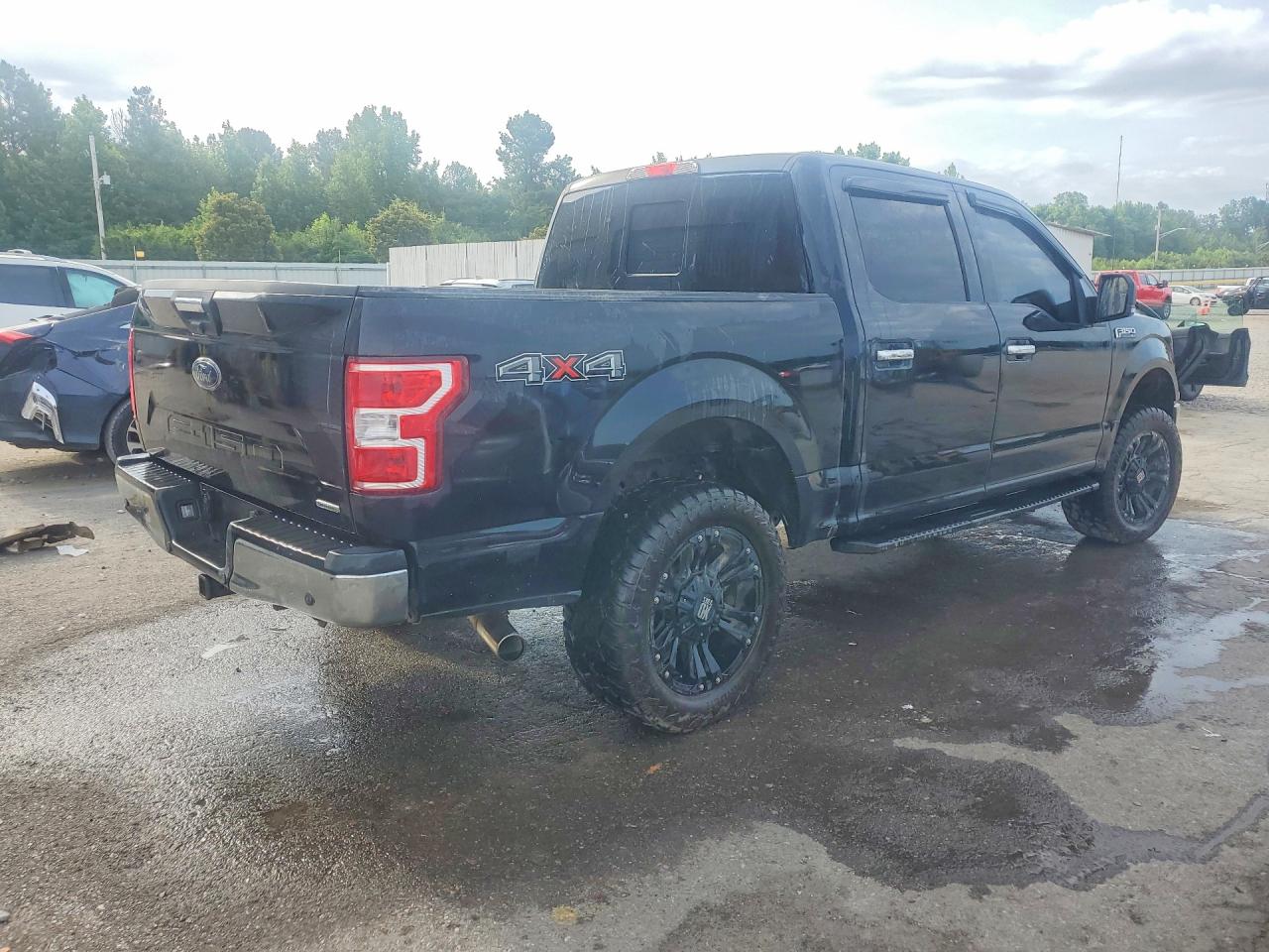 2018 Ford F150 Supercrew Black vin: 1FTEW1EG9JKD42164