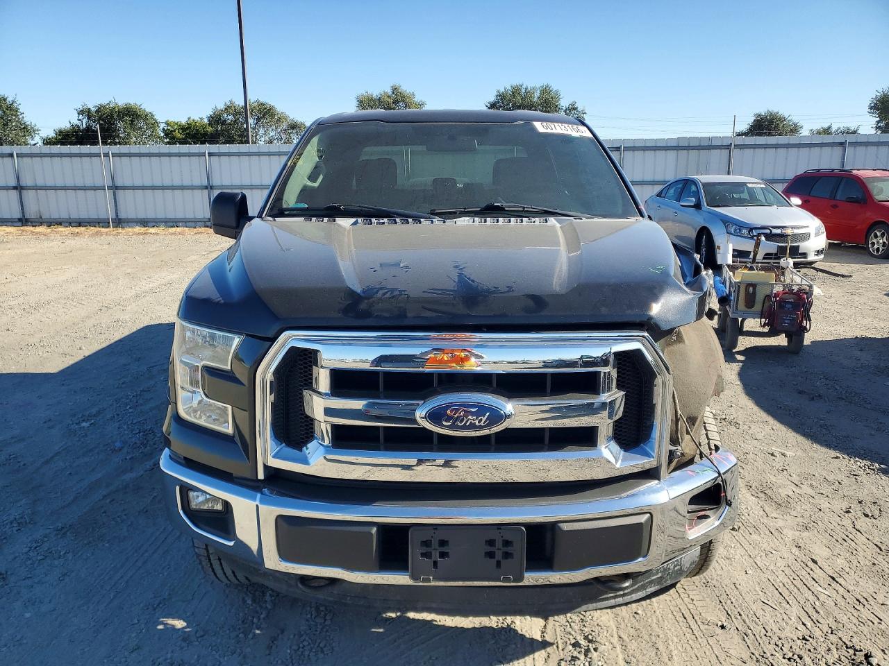 2015 Ford F150 Supercrew Black vin: 1FTEW1EGXFFA16809