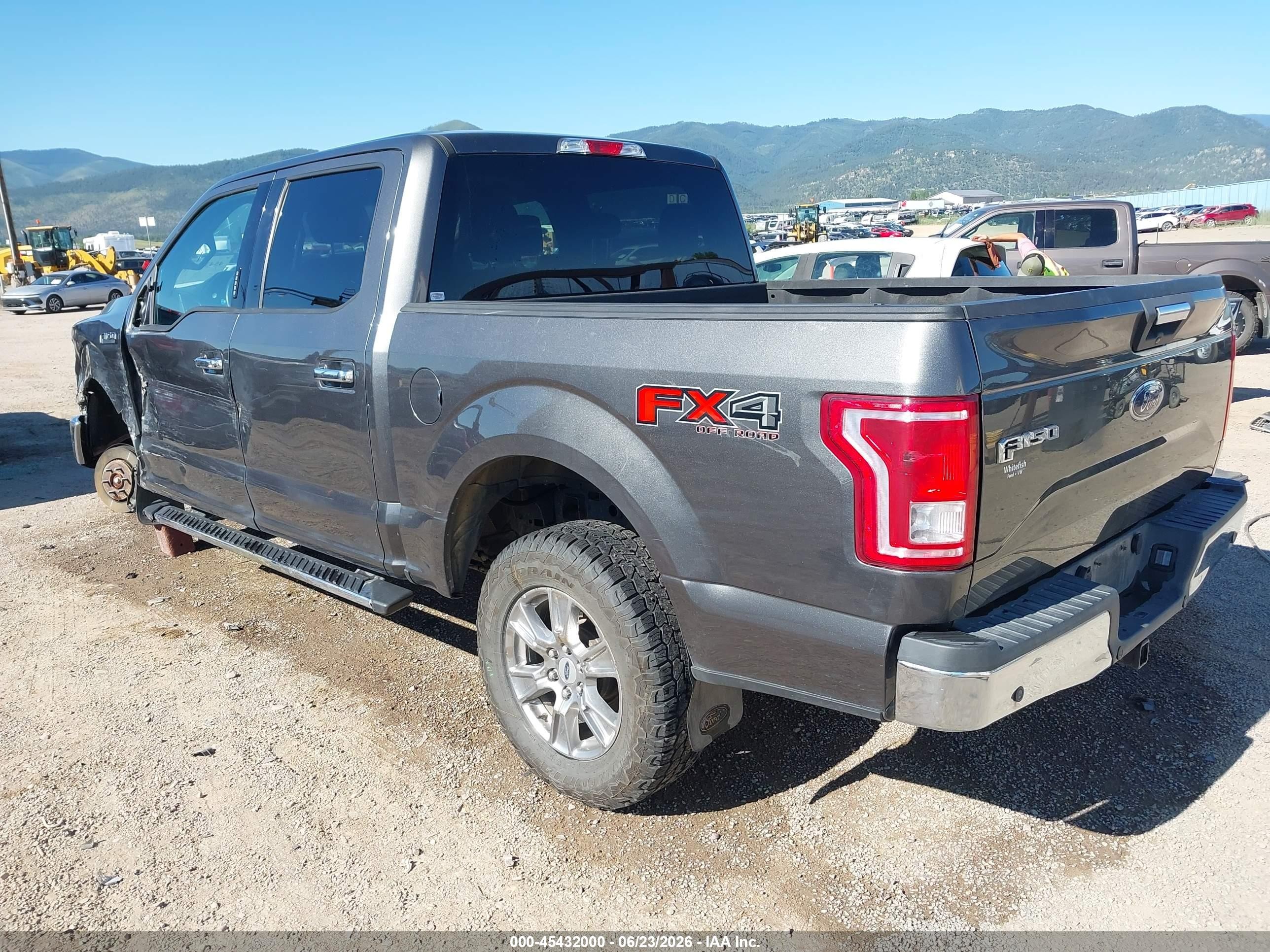 2015 Ford F-150 King Ranch/lariat/platinum/xl/xlt Gray vin: 1FTEW1EGXFFA58090