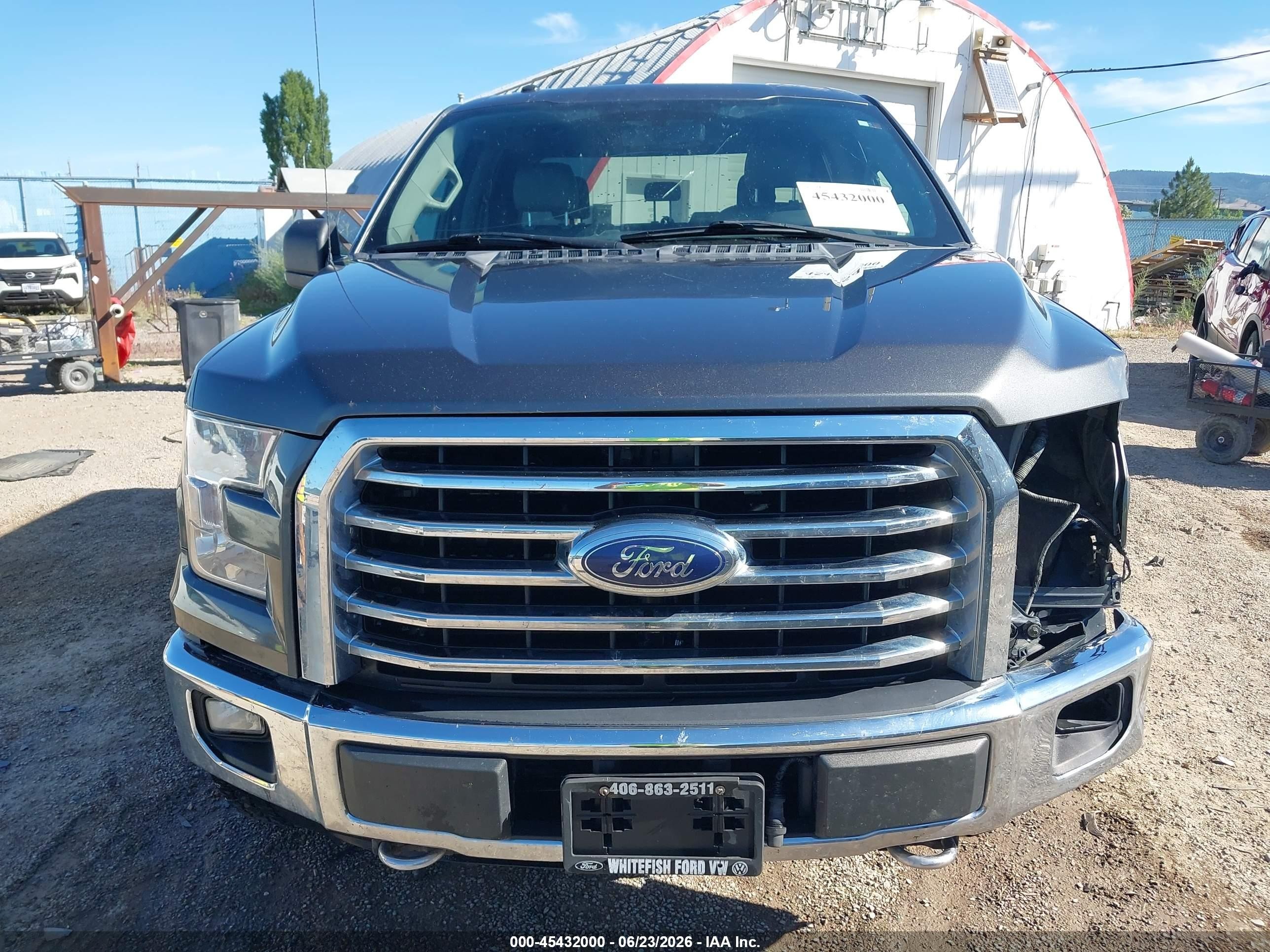 2015 Ford F-150 King Ranch/lariat/platinum/xl/xlt Gray vin: 1FTEW1EGXFFA58090
