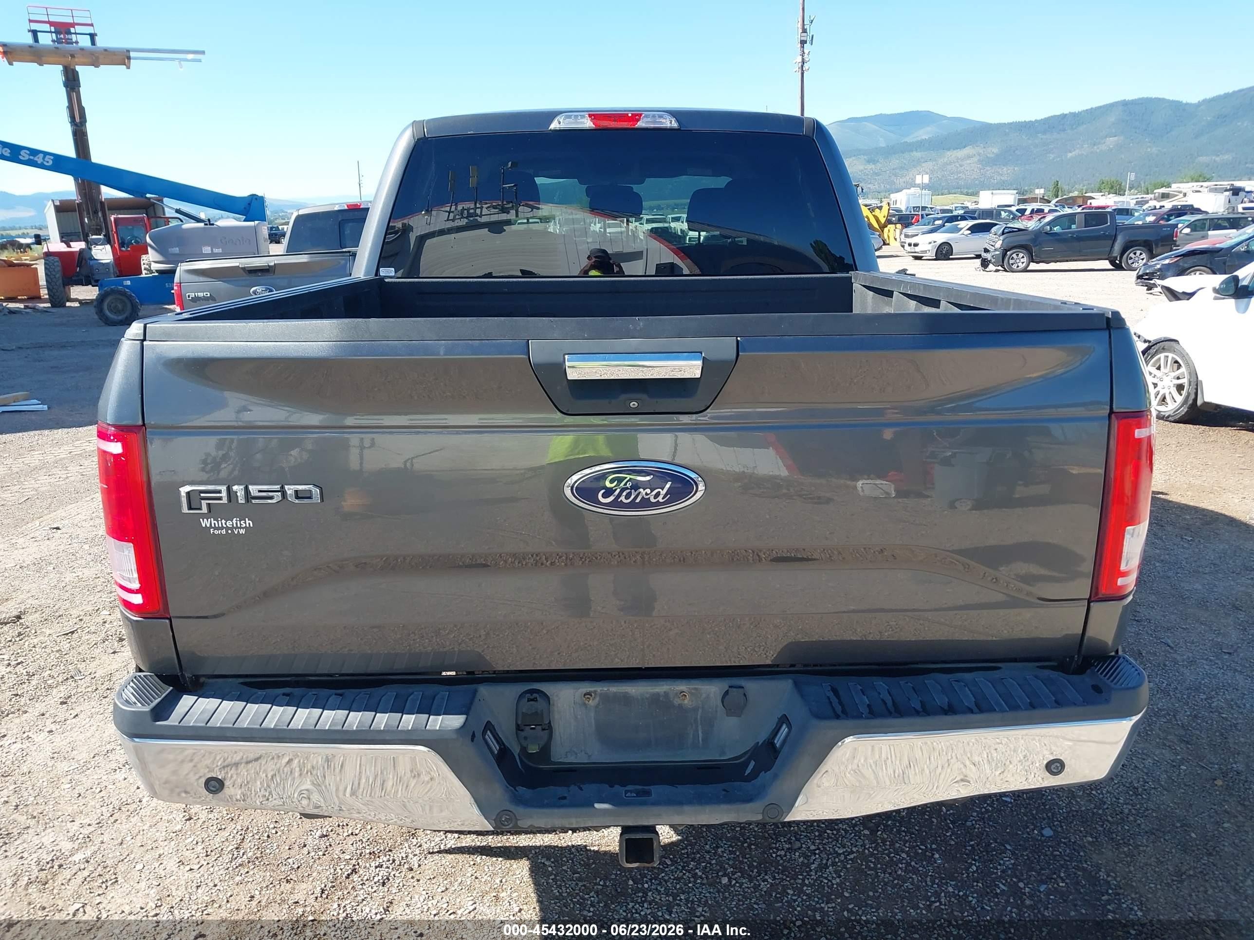 2015 Ford F-150 King Ranch/lariat/platinum/xl/xlt Gray vin: 1FTEW1EGXFFA58090