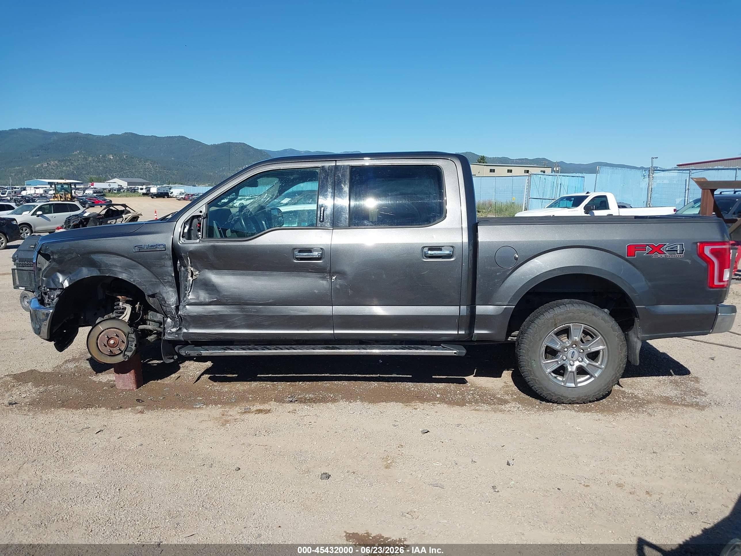 2015 Ford F-150 King Ranch/lariat/platinum/xl/xlt Gray vin: 1FTEW1EGXFFA58090