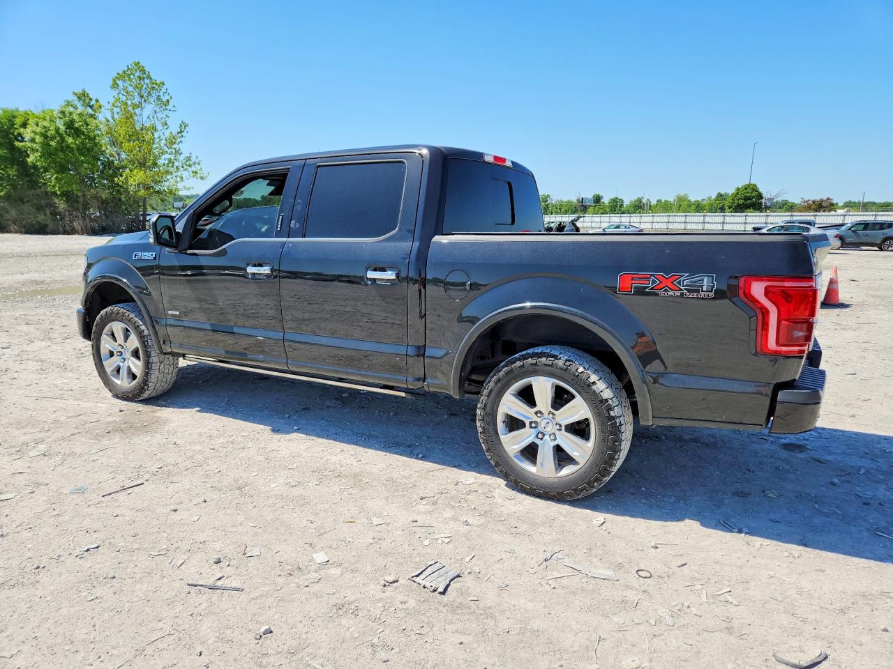 2015 Ford F150 Supercrew Black vin: 1FTEW1EGXFFB47173