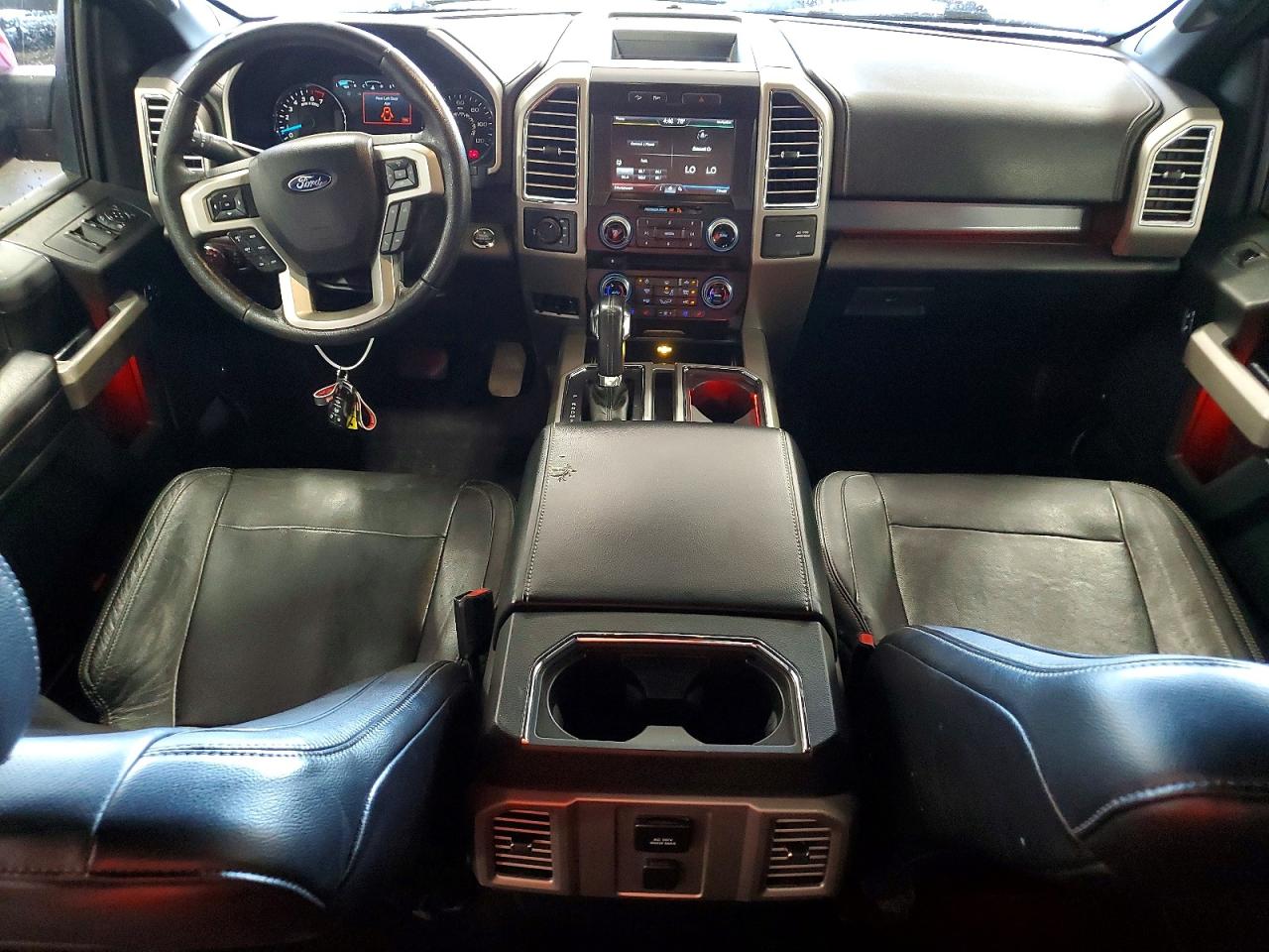 2015 Ford F150 Supercrew Red vin: 1FTEW1EGXFFB49733