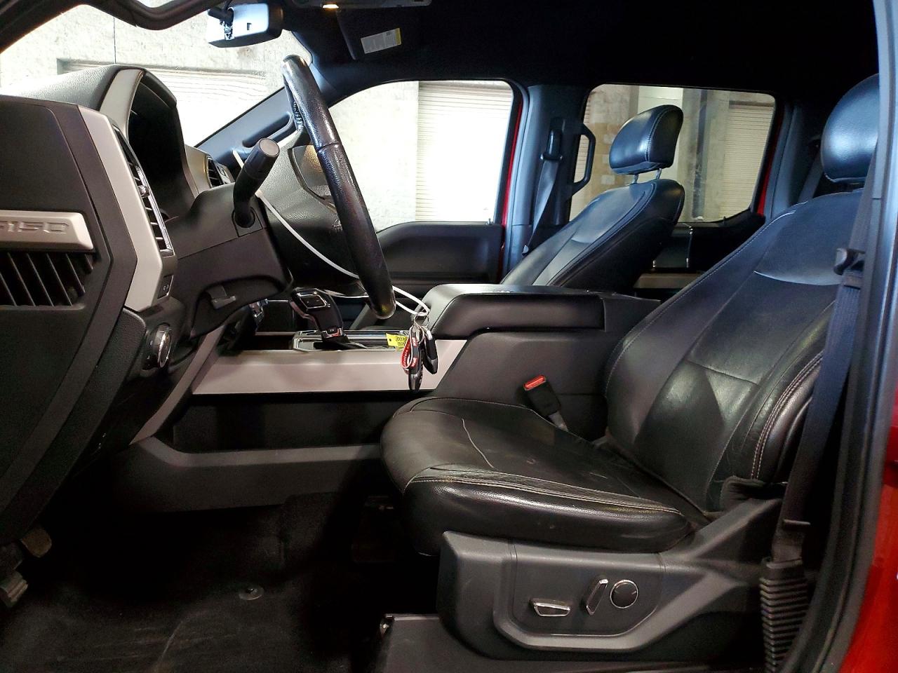 2015 Ford F150 Supercrew Red vin: 1FTEW1EGXFFB49733