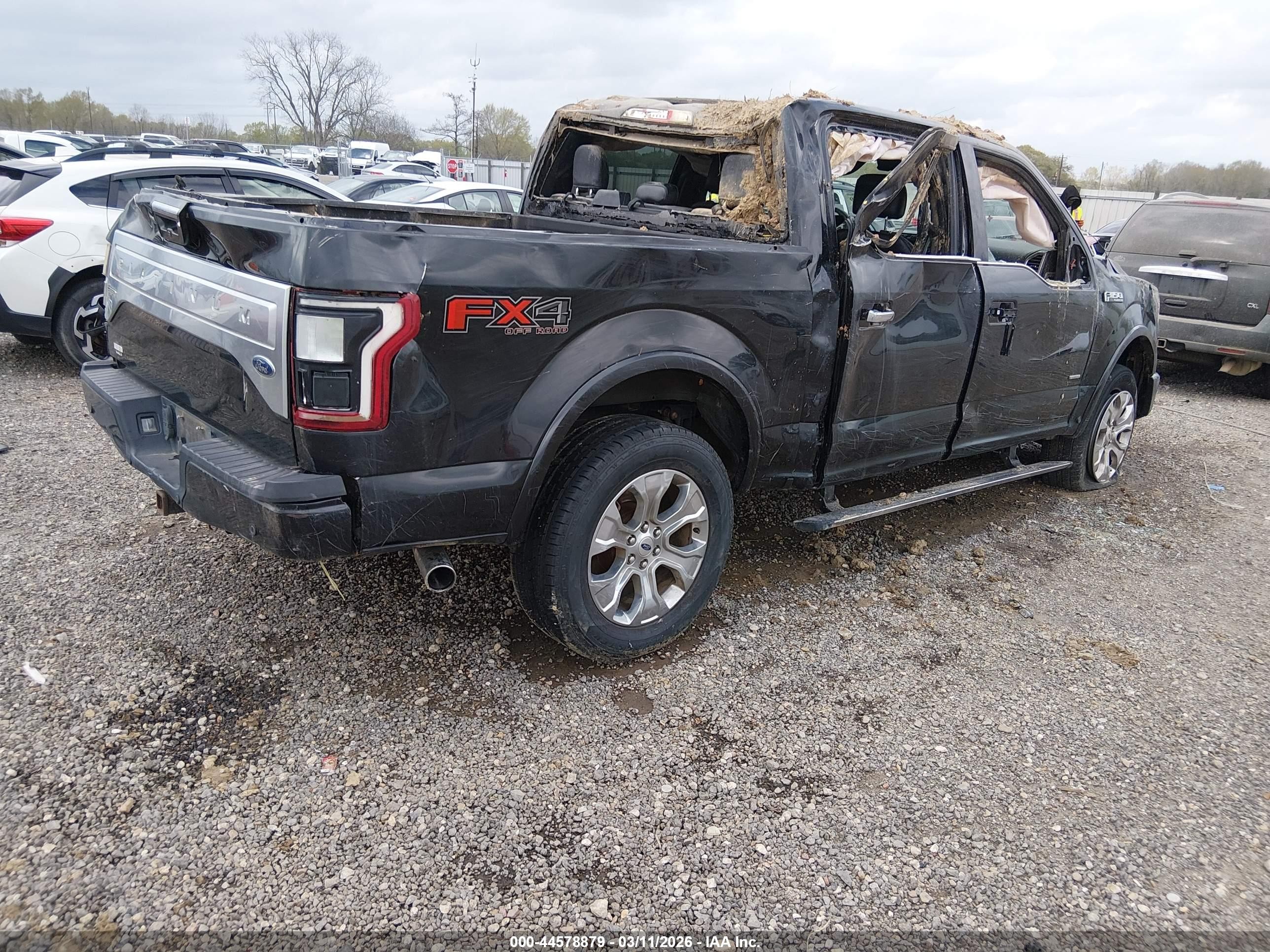 2015 Ford F-150 Platinum Black vin: 1FTEW1EGXFFB66919