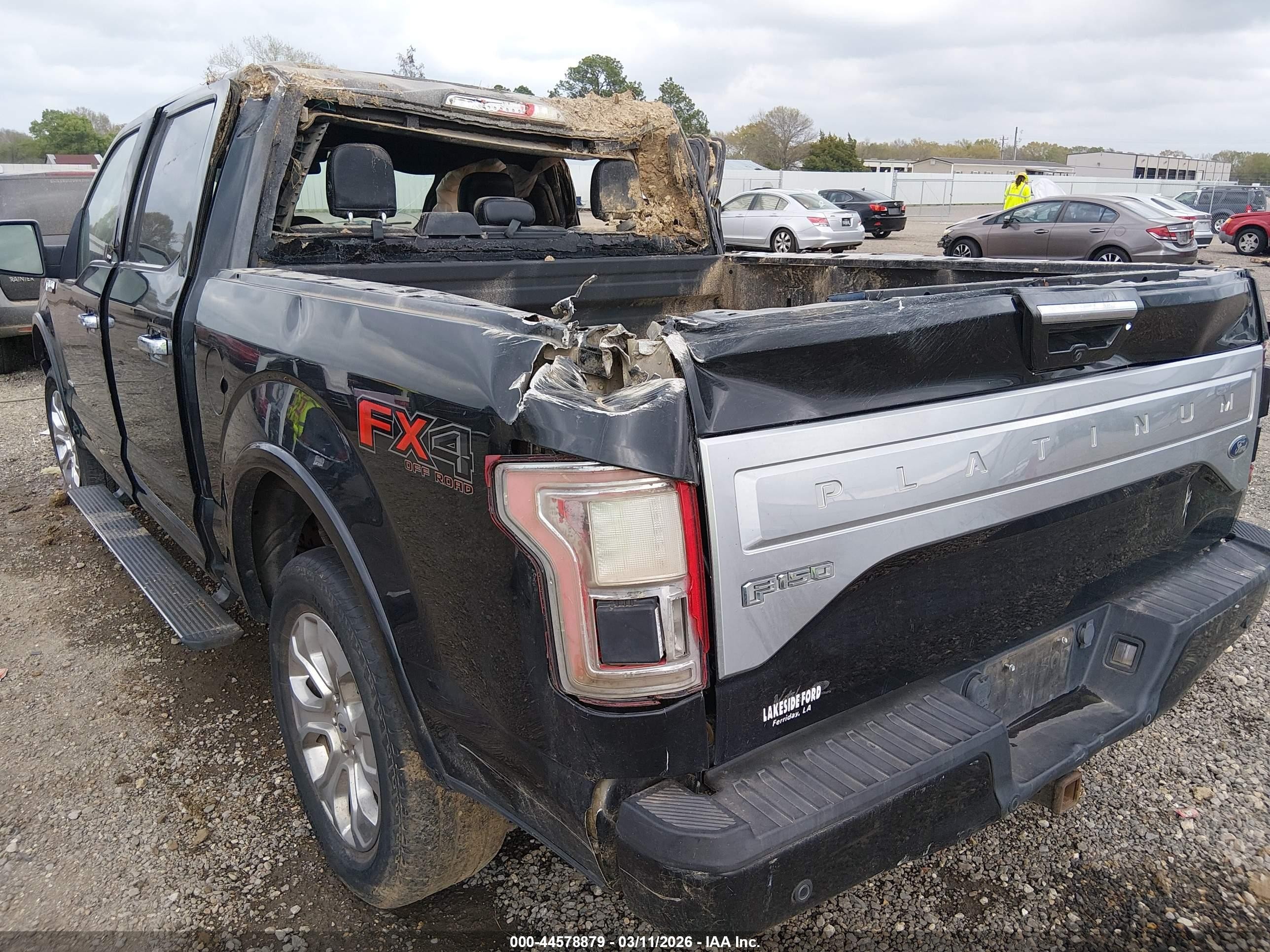 2015 Ford F-150 Platinum Black vin: 1FTEW1EGXFFB66919