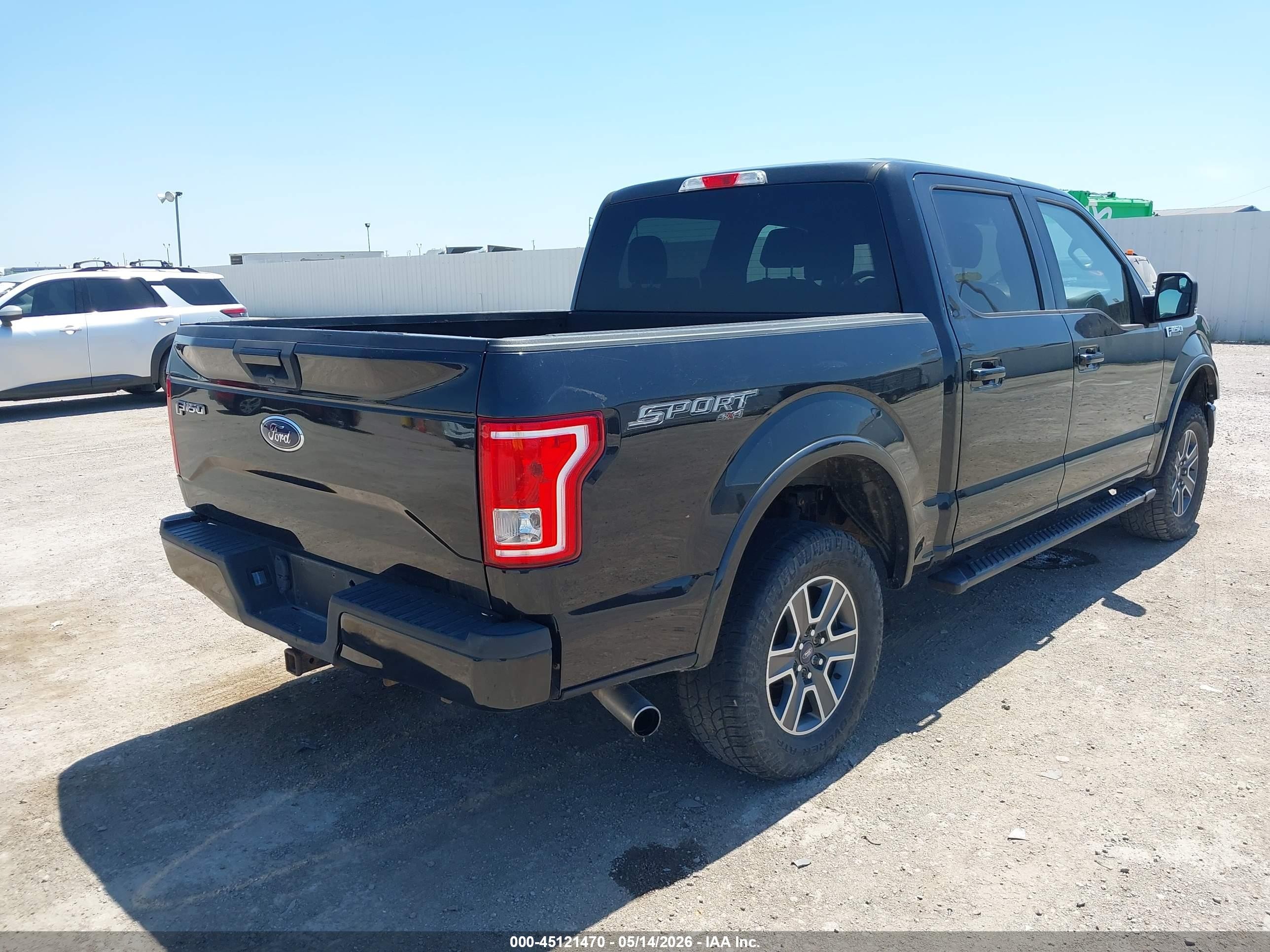 2015 Ford F-150 Xlt Black vin: 1FTEW1EGXFFB79735