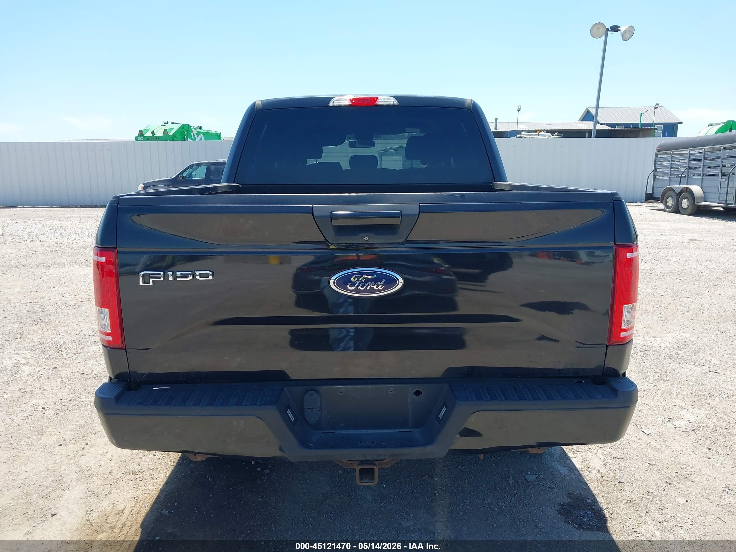 2015 Ford F-150 Xlt Black vin: 1FTEW1EGXFFB79735