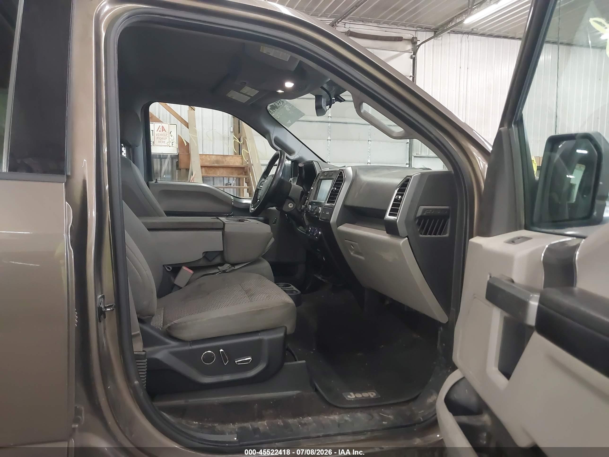 2015 Ford F-150 Xlt Brown vin: 1FTEW1EGXFFB83316