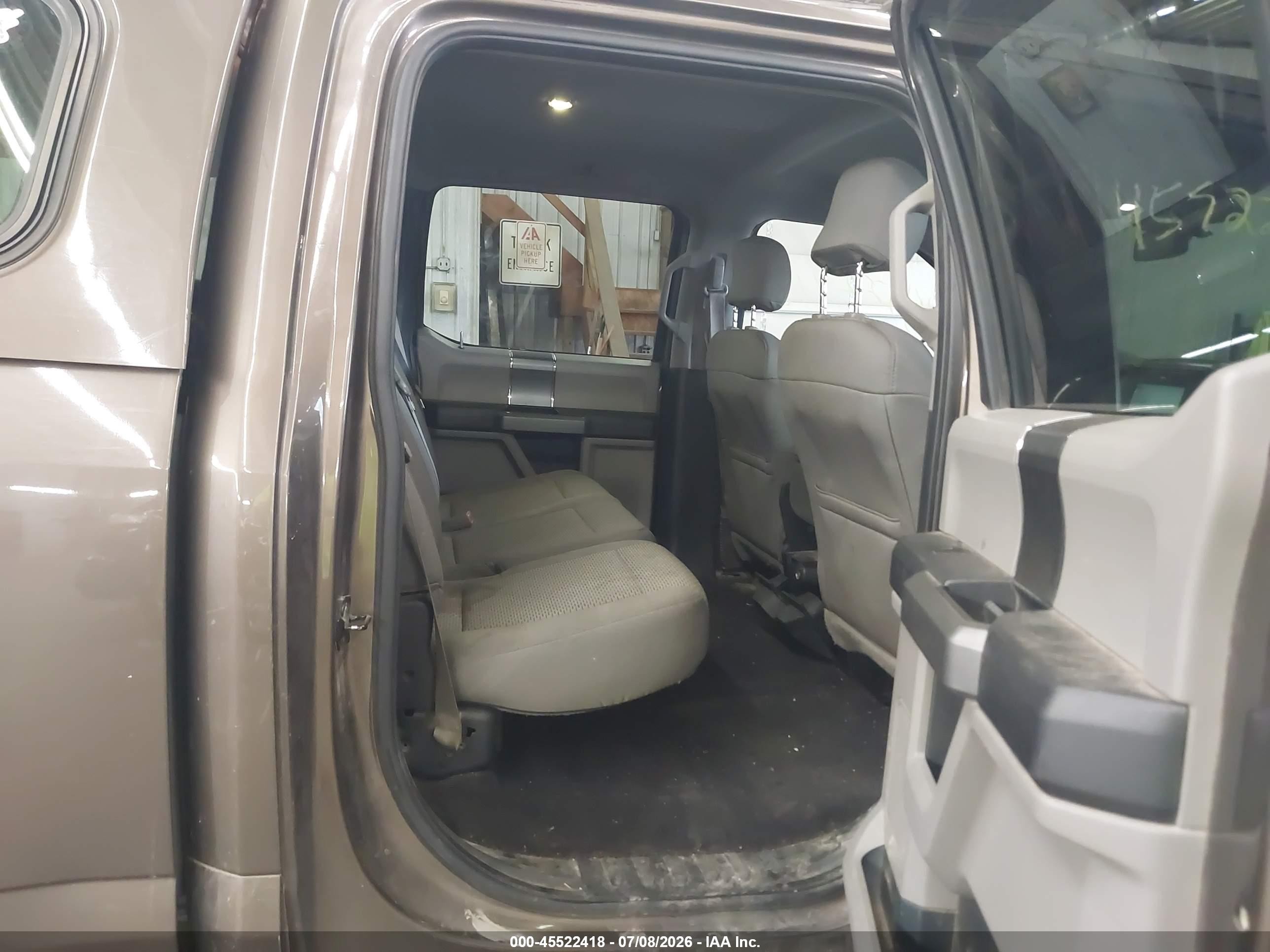 2015 Ford F-150 Xlt Brown vin: 1FTEW1EGXFFB83316