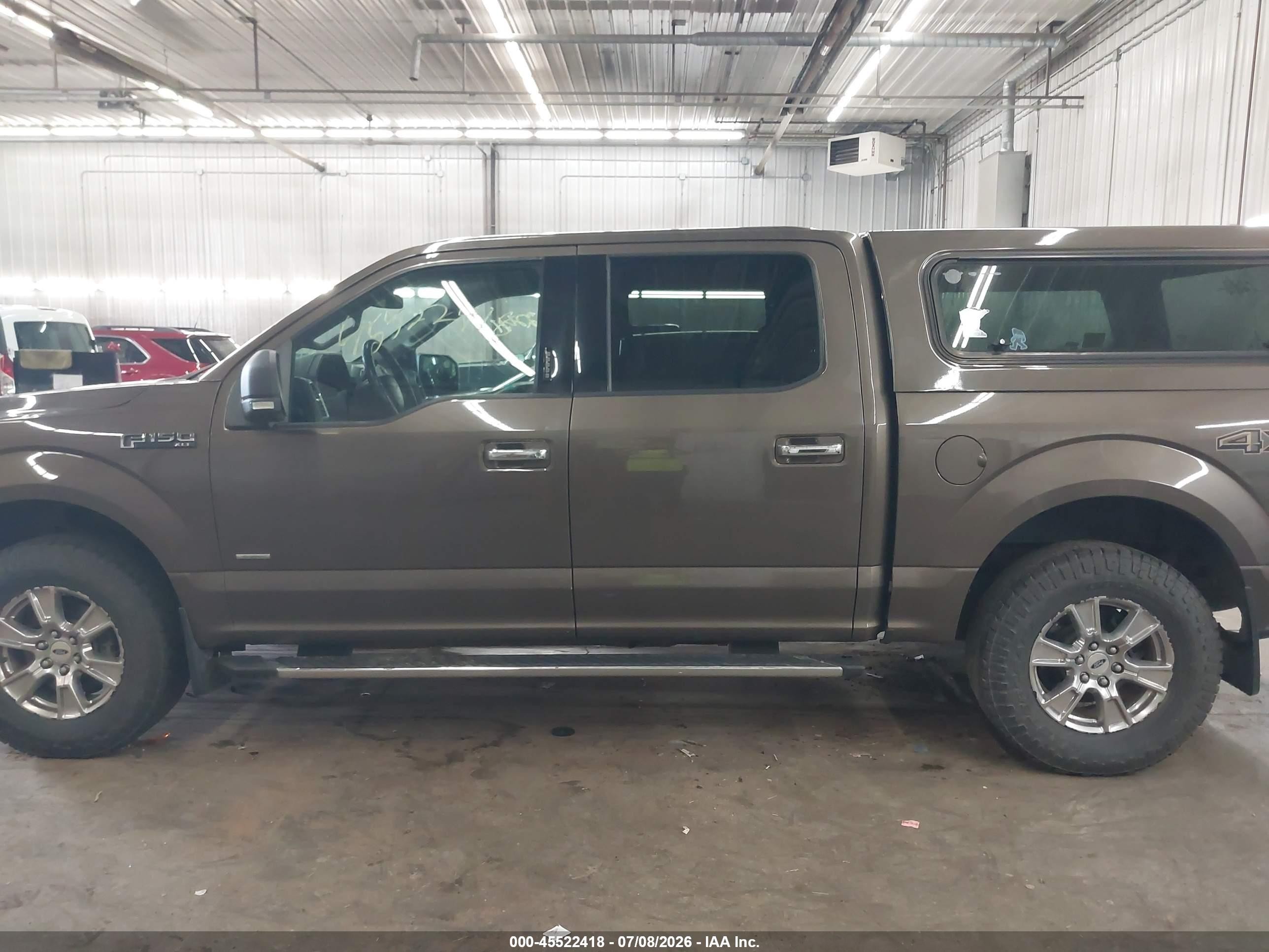 2015 Ford F-150 Xlt Brown vin: 1FTEW1EGXFFB83316