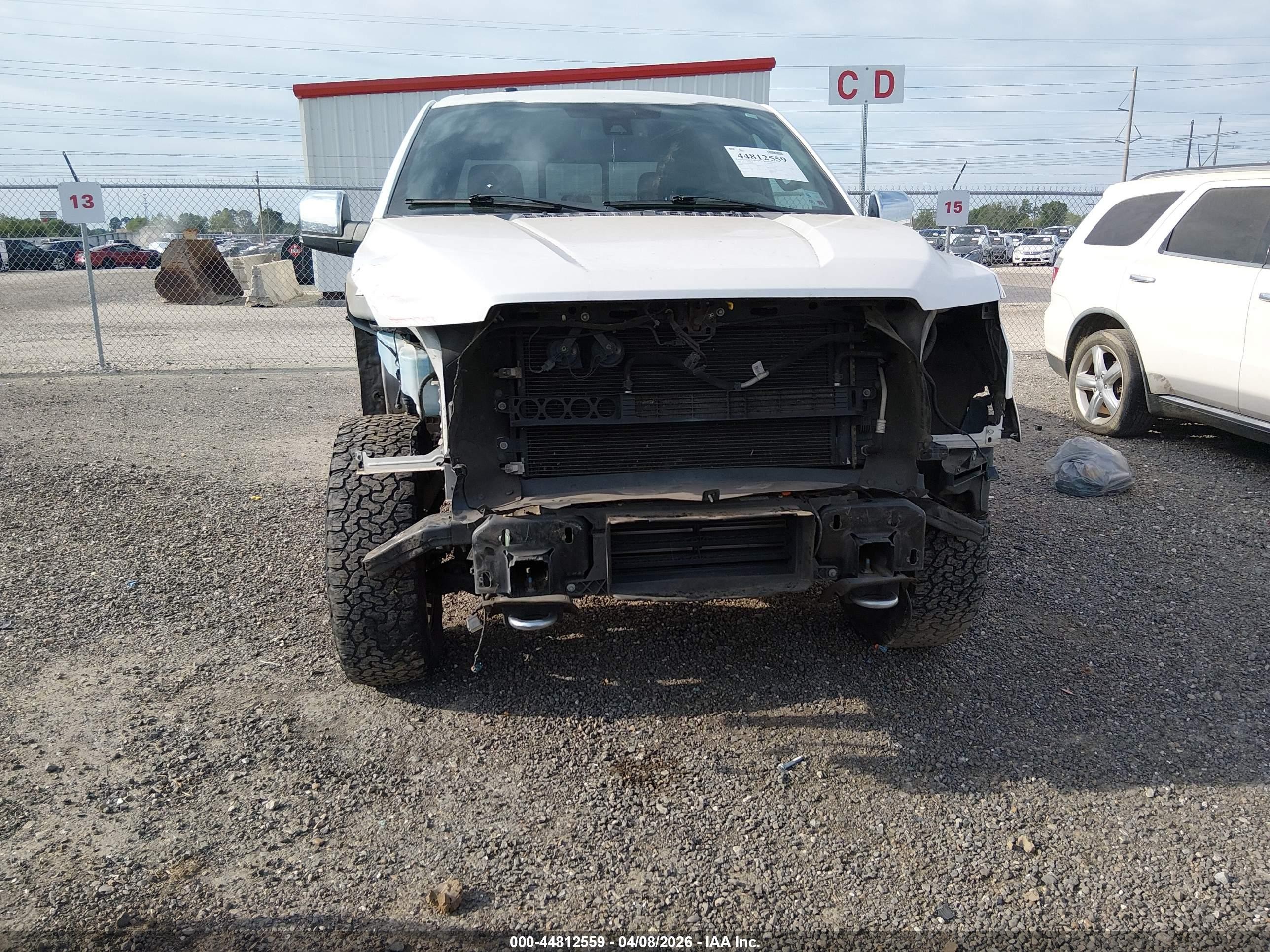 2015 Ford F-150 King Ranch White vin: 1FTEW1EGXFFB90508